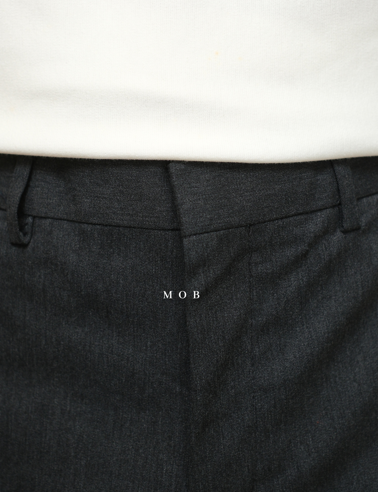 EXPT1809 Slim Photographer Stretch Cotton Pants Dark Grey Misty (34 ONLY)