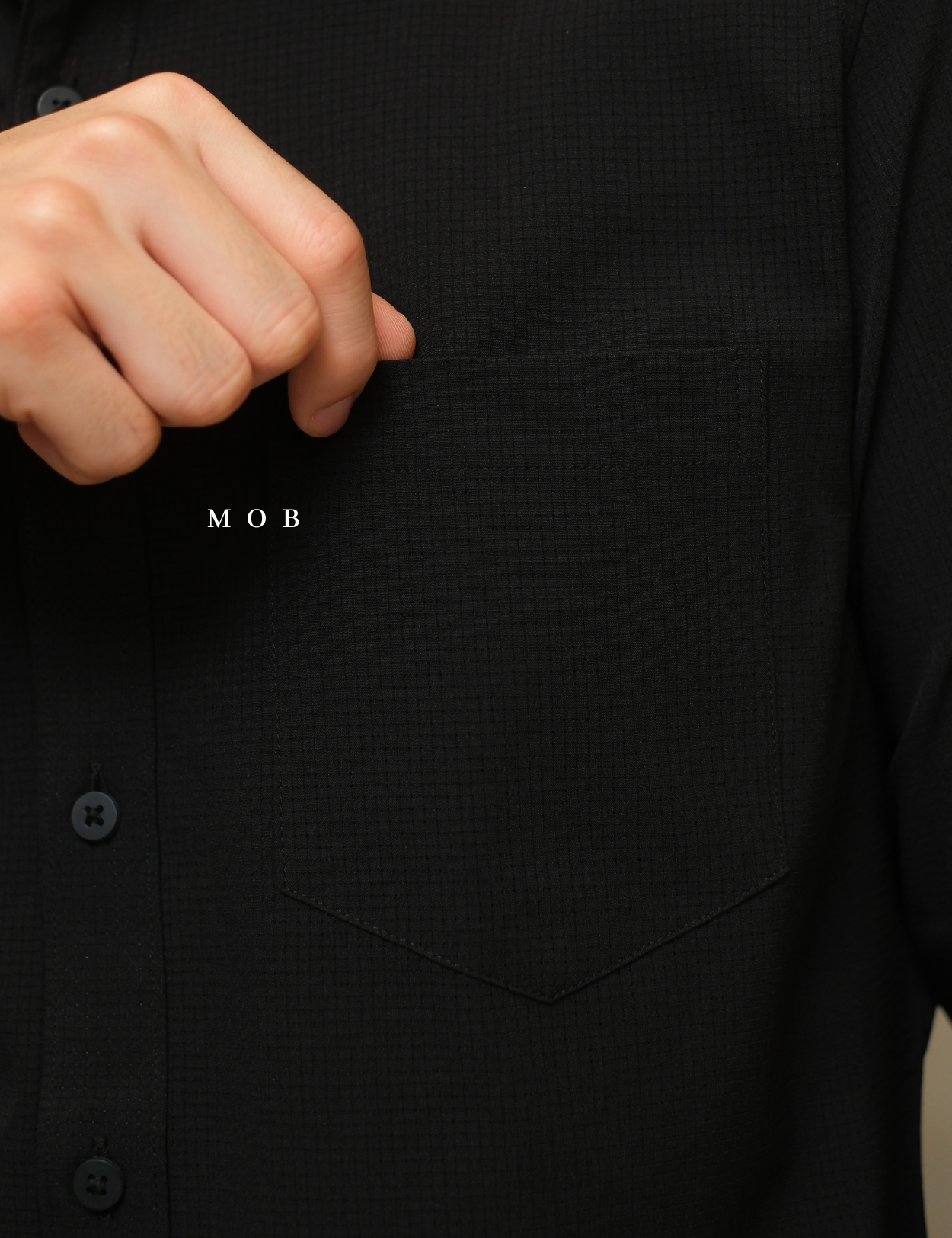 APTLSS02001B STANDARD Performance LS Shirt Black