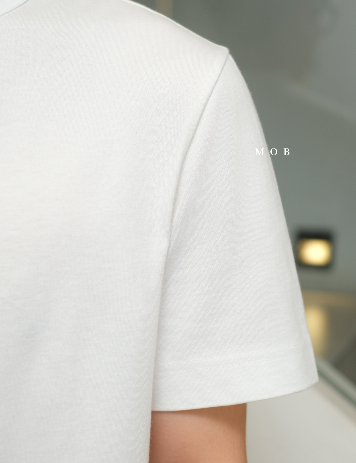 MODSST01001C Basic SS Tee White