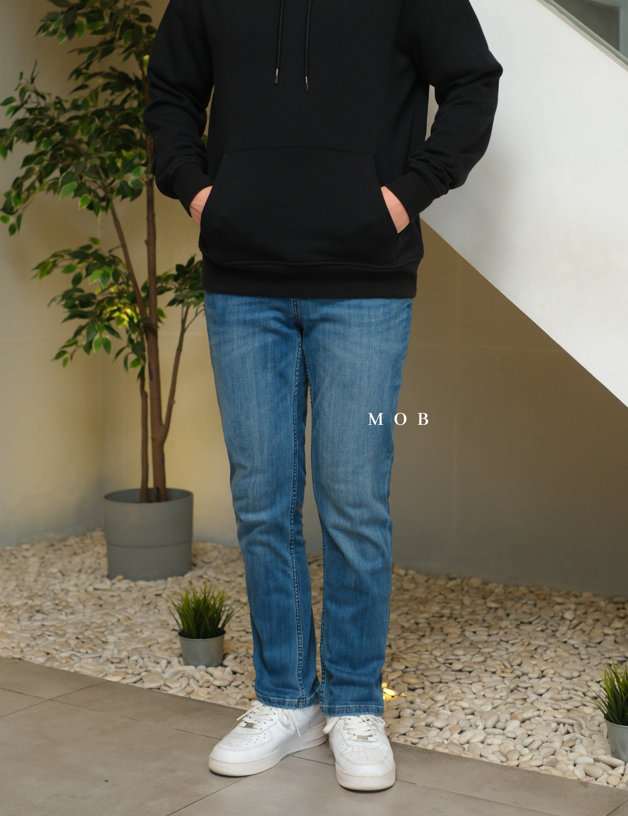 JAPT03001B Slim FIT Luxe Jeans Light Blue