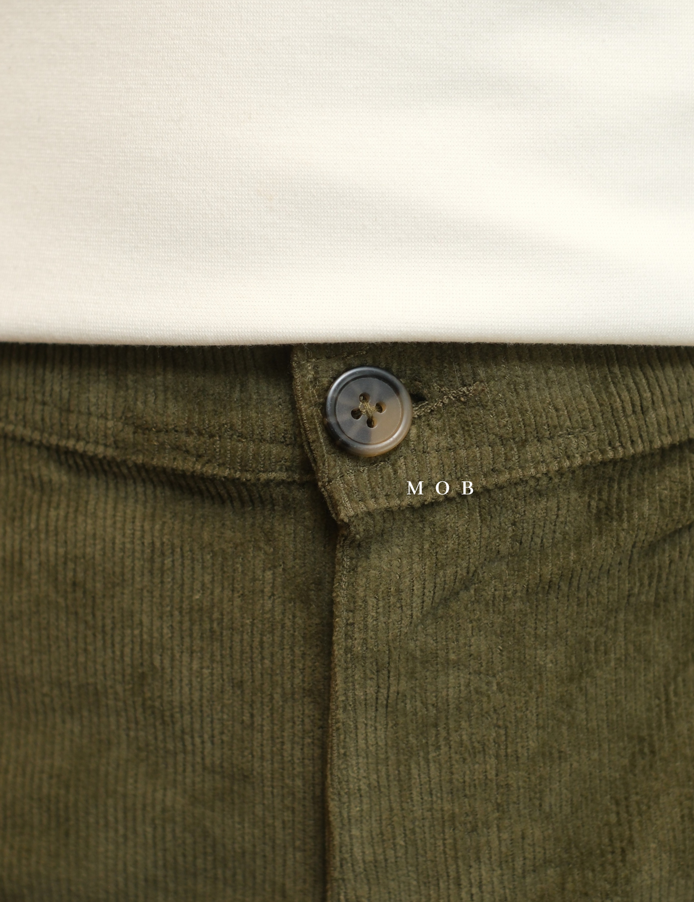 HMPT12001C Slim Corduroy Pants Olive