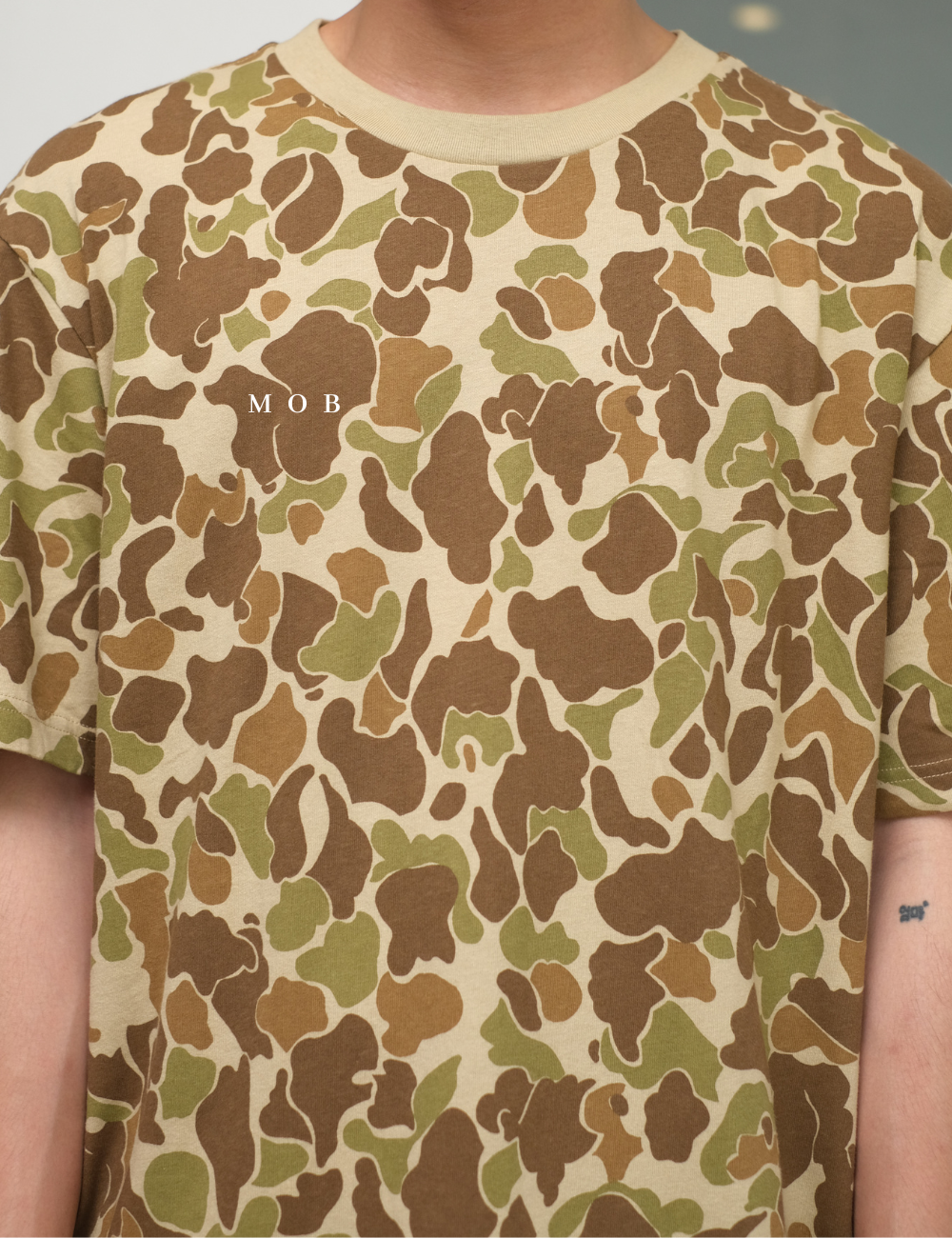 GPSST1607 Military Brown Green SS Tee