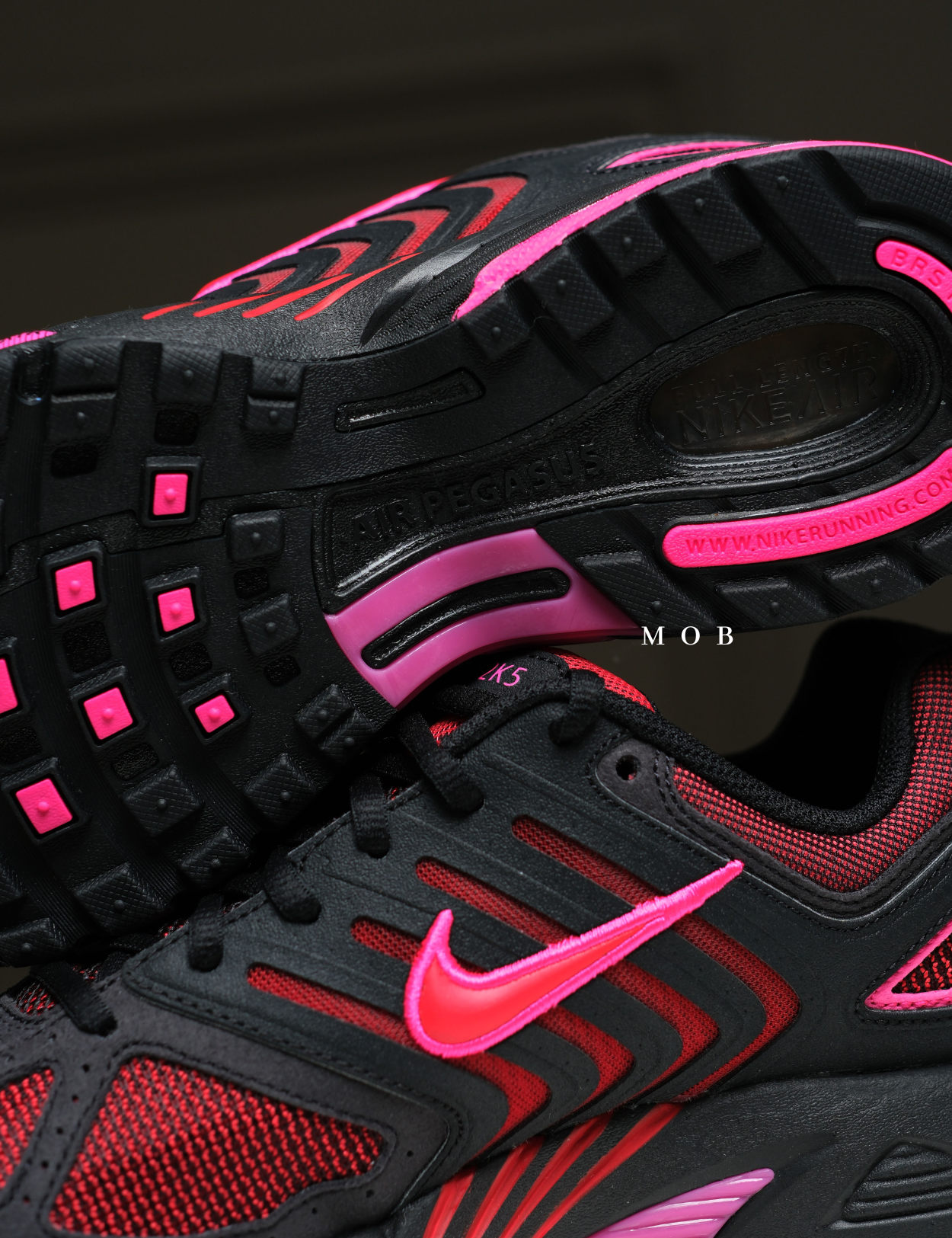 NKSSH03007A Air Peg 2K5 Shoes Shoes Black Fierce Pink