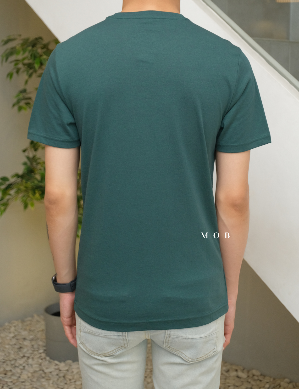 BRSST02013 Basic SS Tee Dark Green