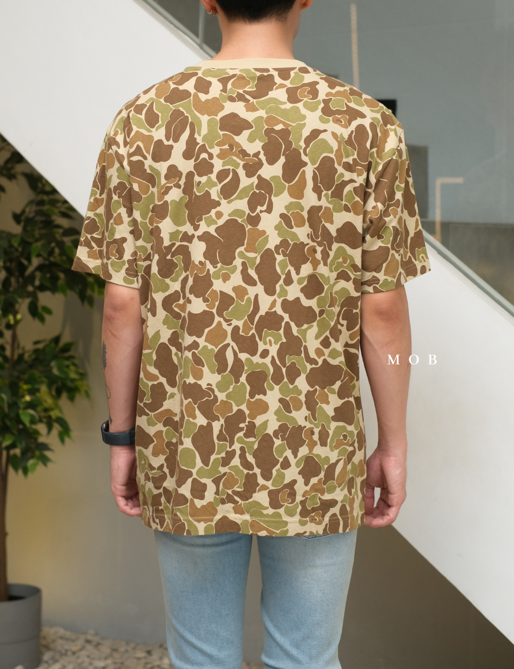 GPSST1607 Military Brown Green SS Tee
