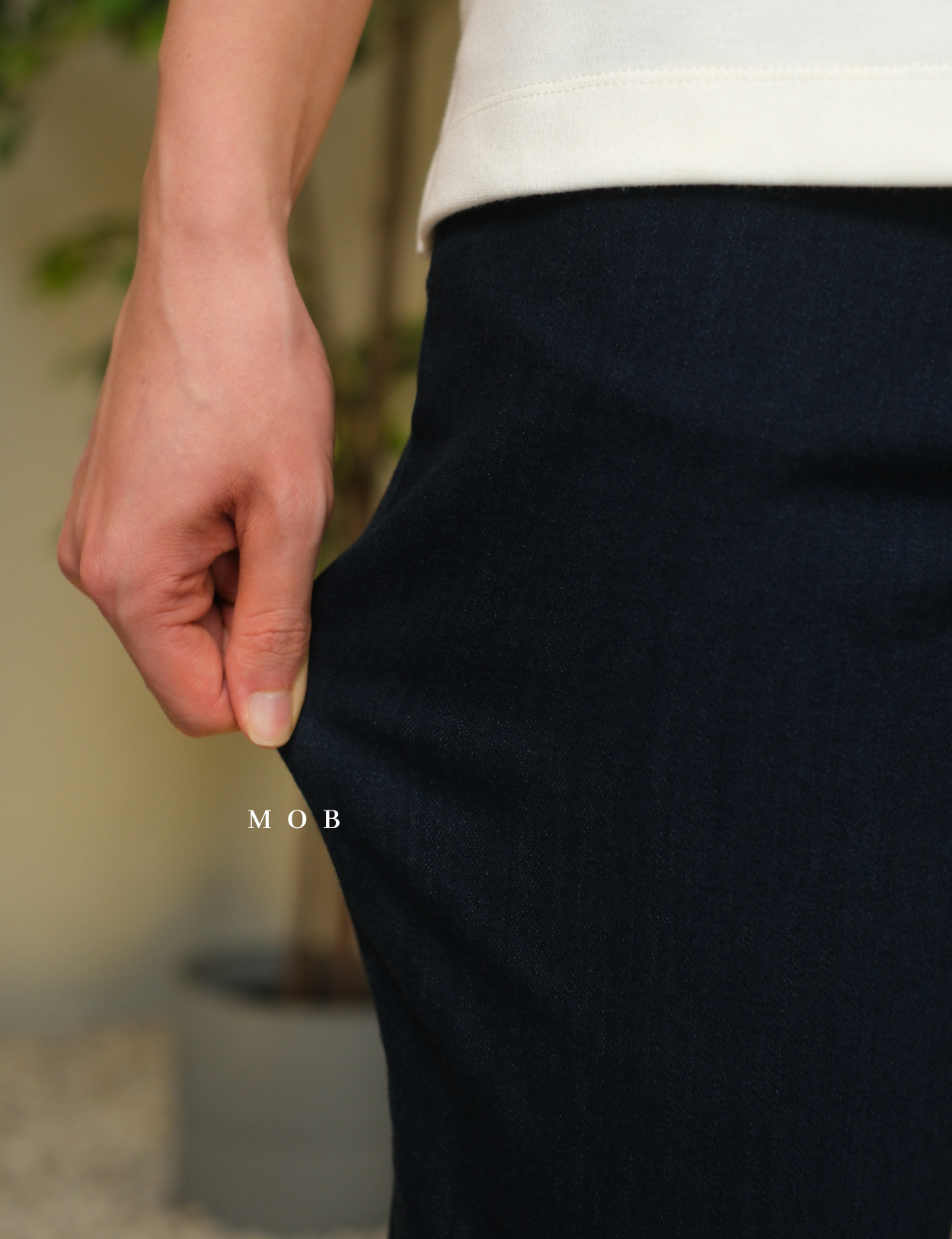 JAPT03002A Slim Fit Luxe Jeans Dark Indigo