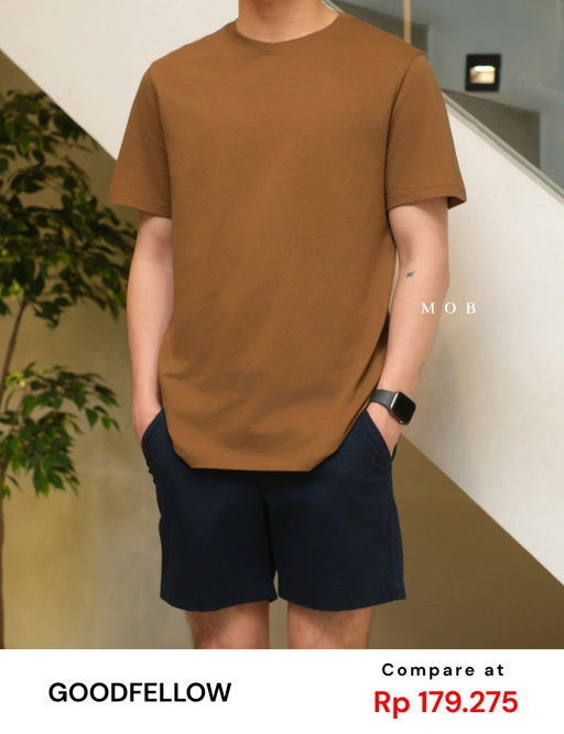 GFW01SST001-002 Every Wear SS Tee Brown
