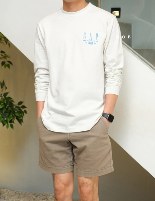 Image of GPLST0801C San Francisco 1969 LS Tee Ivory White