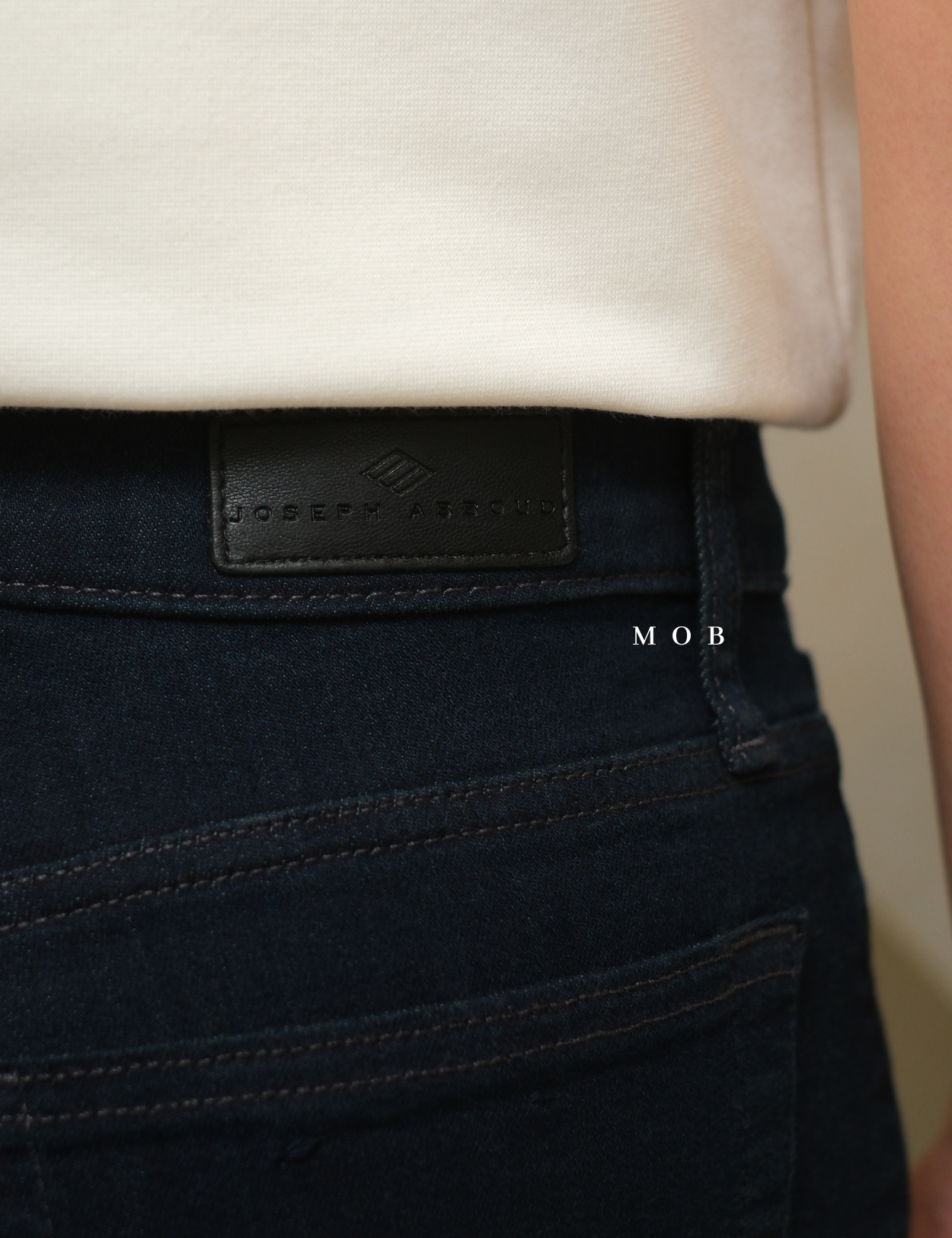JAPT03002A Slim Fit Luxe Jeans Dark Indigo