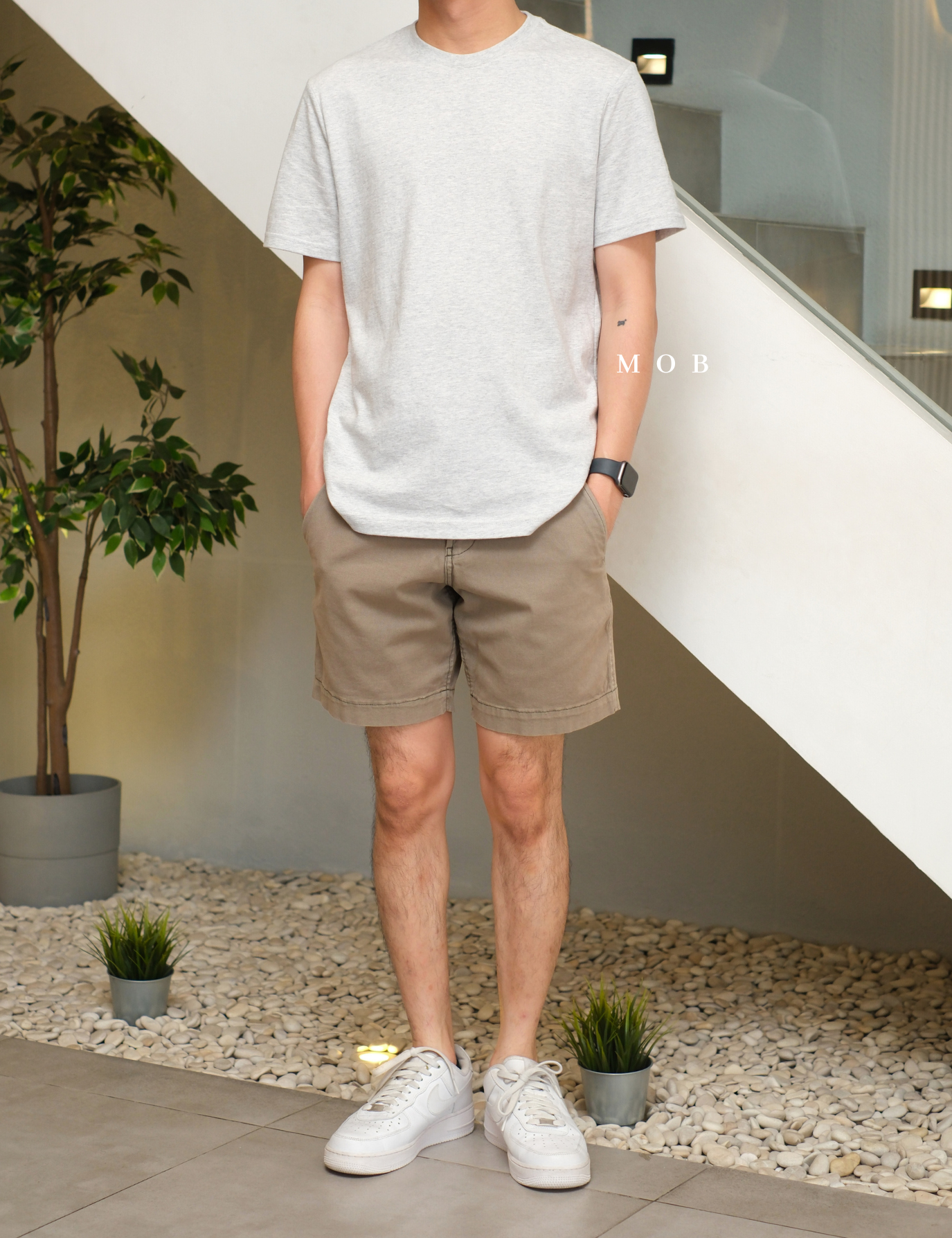 BRSST04001 Signature Midweight SS Tee Grey 
