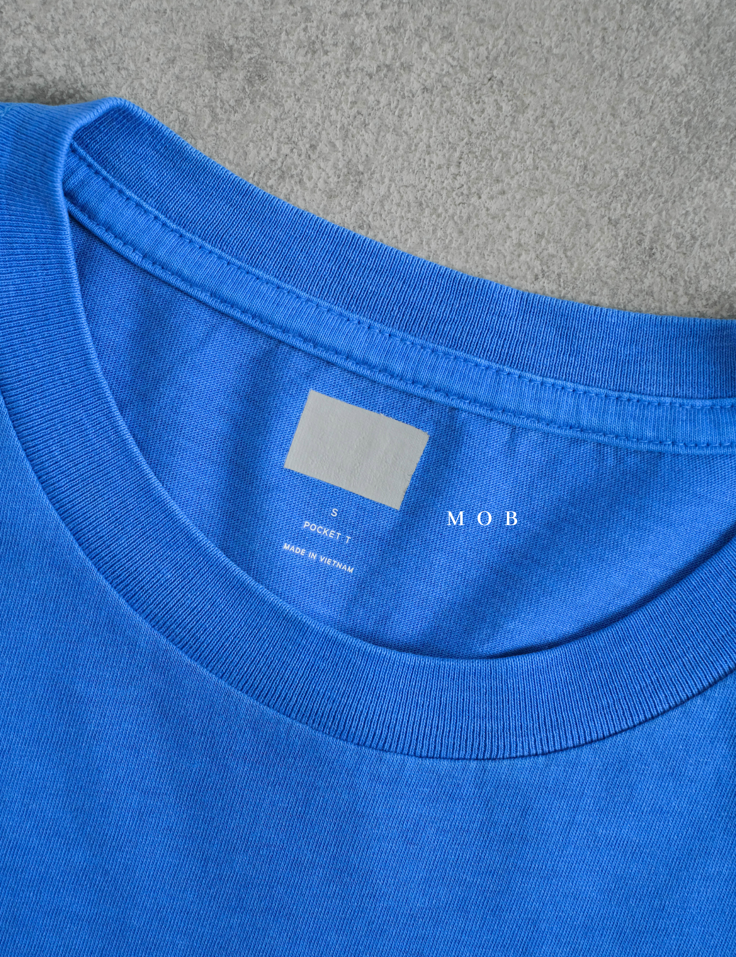 GPSST1001J Basic Pocket Tee Chill Blue