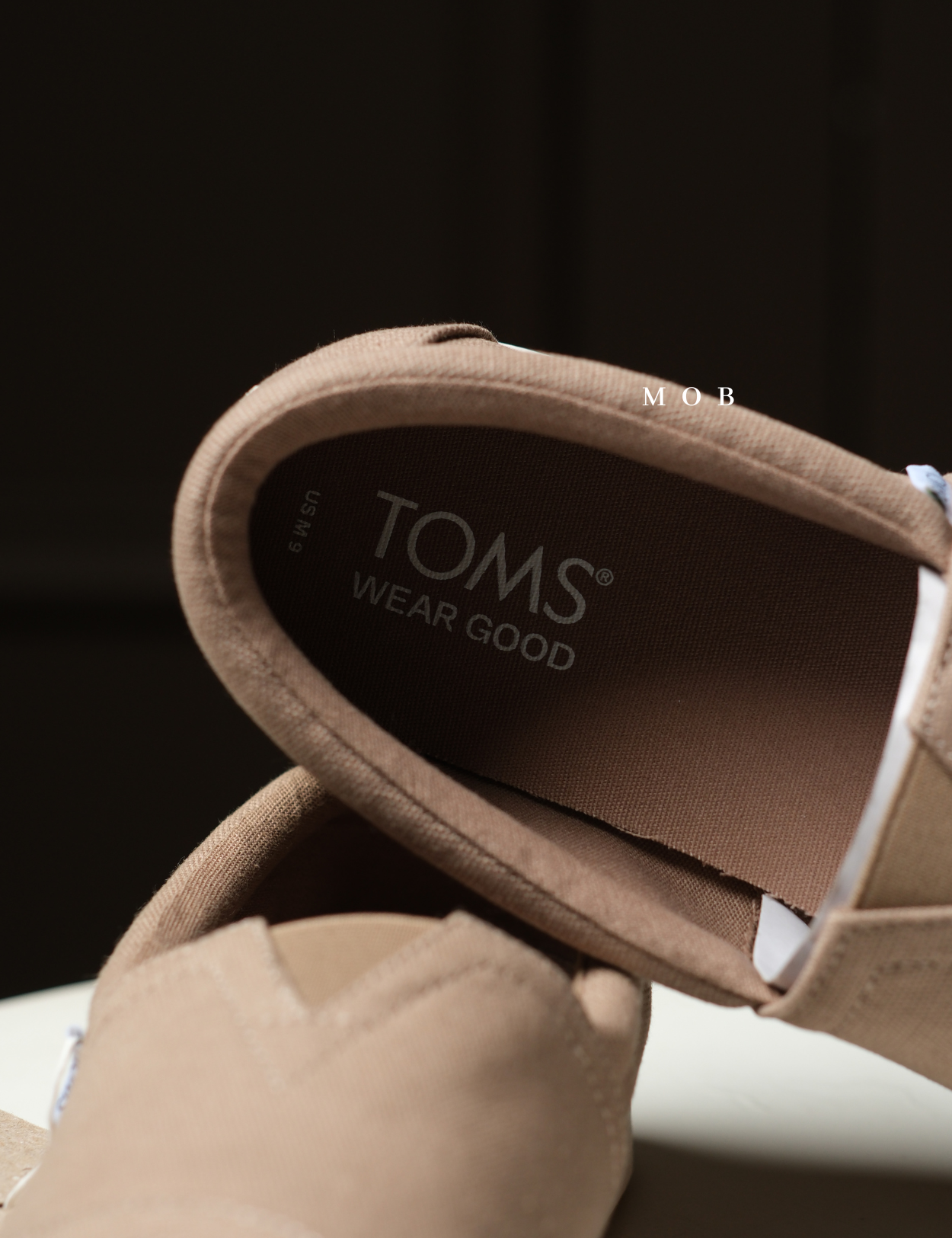 TMSSSH01002A Alp FWD Shoes Dune Recycled Cotton Canvas