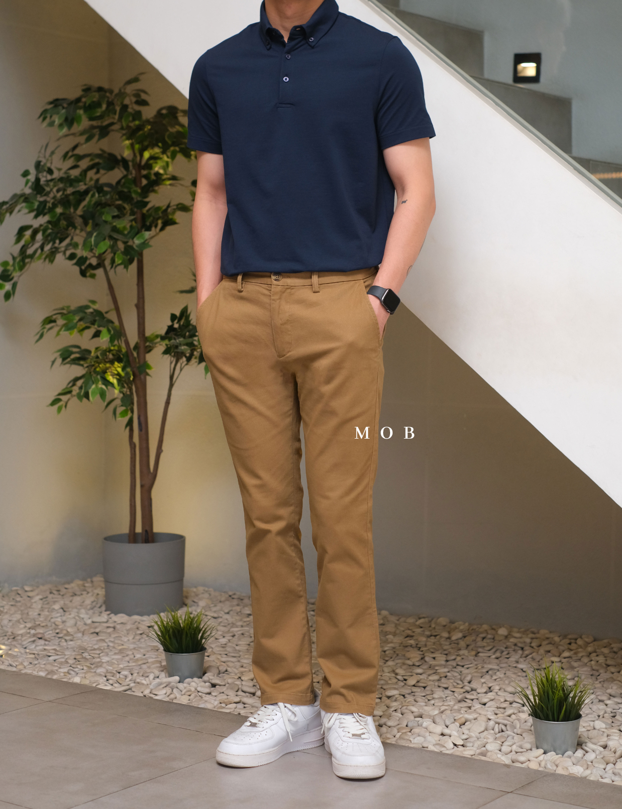 ONPT4102 Ultimate Slim Chino Pants Noir Brown