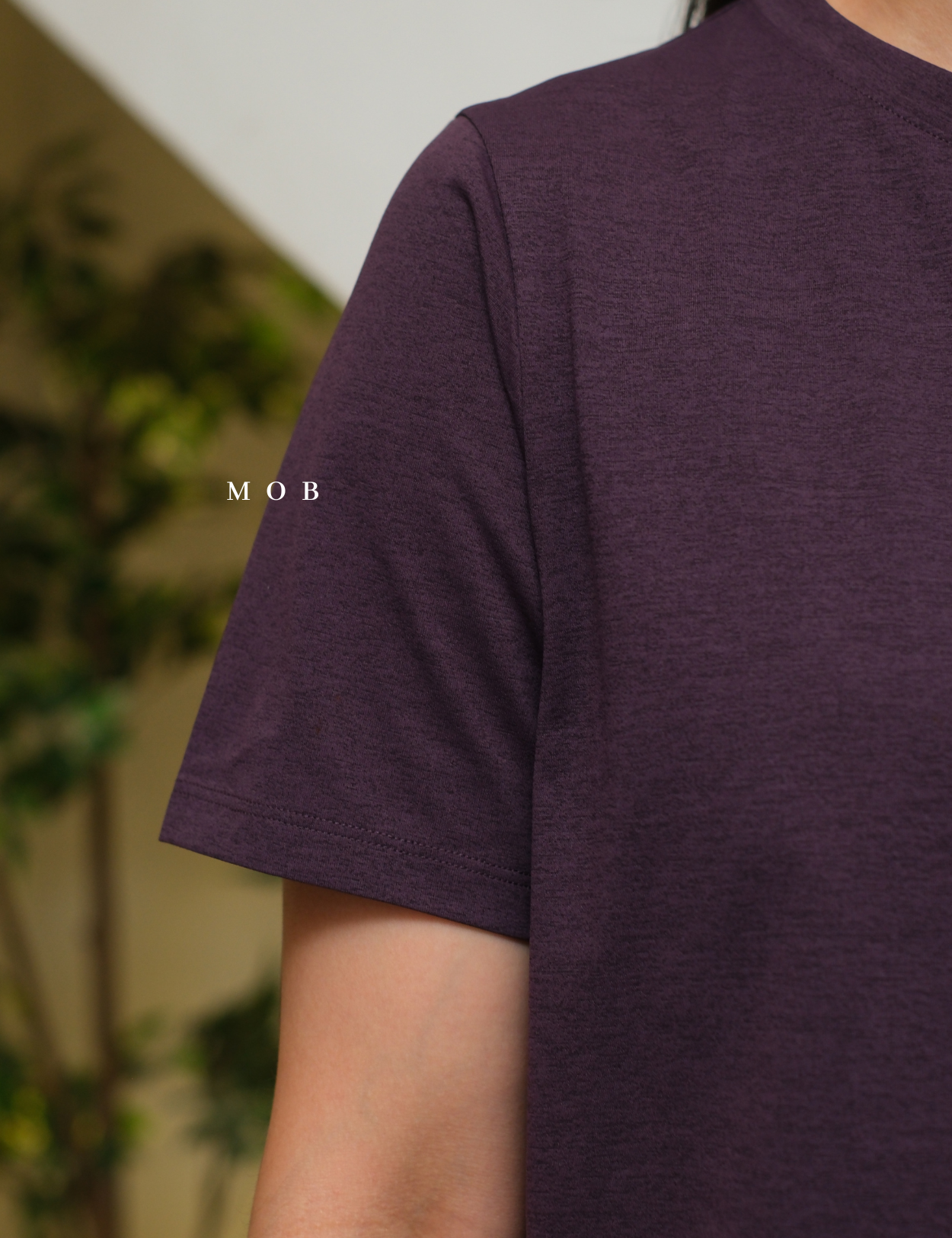 TOPSST03001C UV & Cooling Fit SS Tee Purple