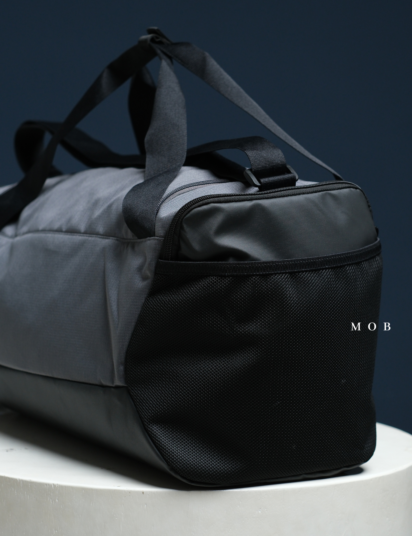 NKBAG03001A Brasilia Duffel Bag Cloud Grey Black (41L)