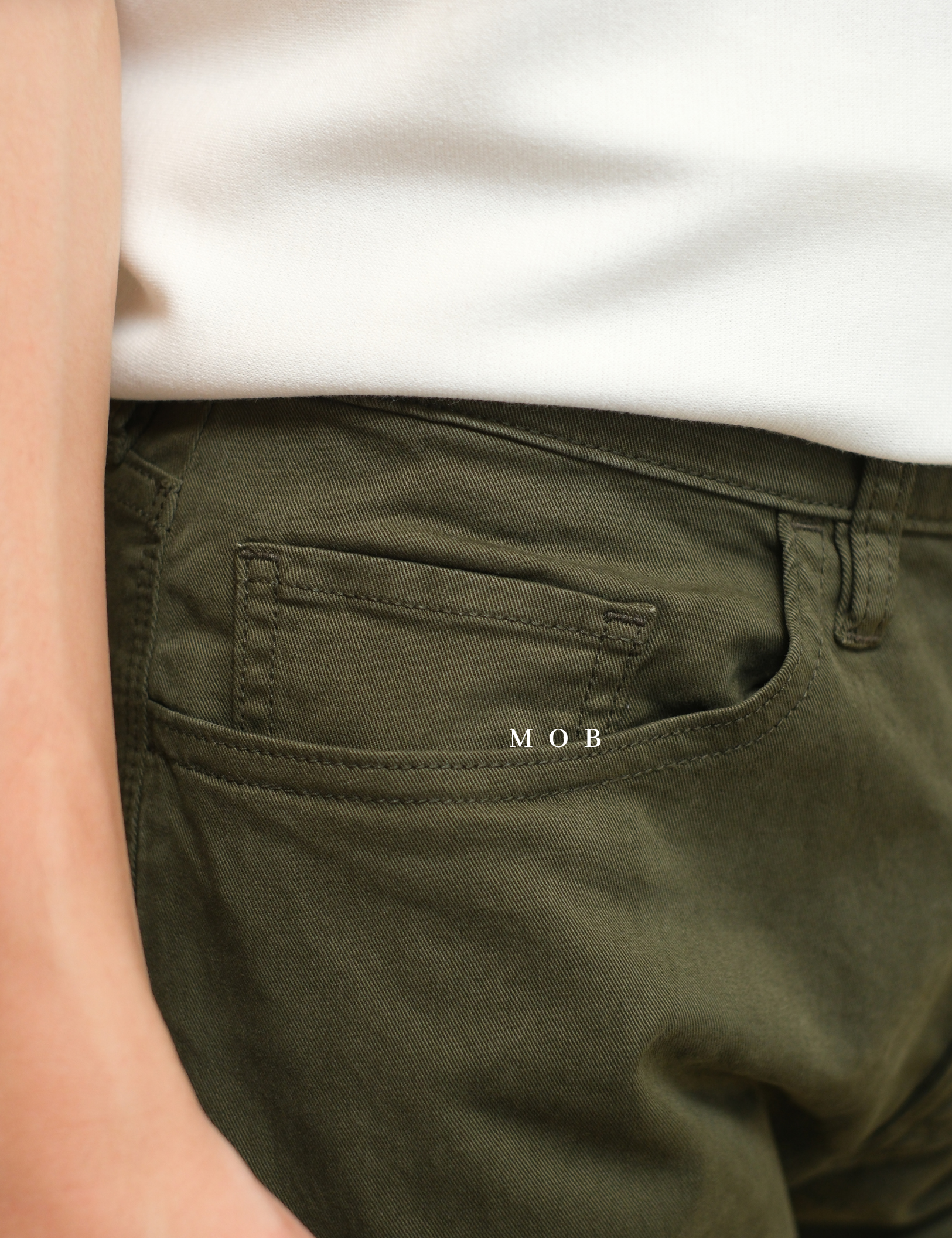 F&TPT03011 365 SLIM FIT Pants Army