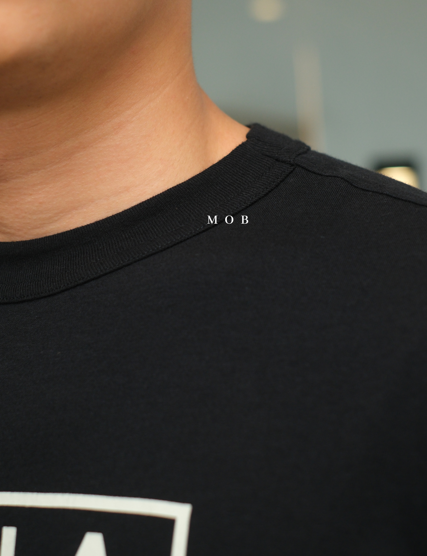 CHMPSST2405A Box Logo SS Tee Black