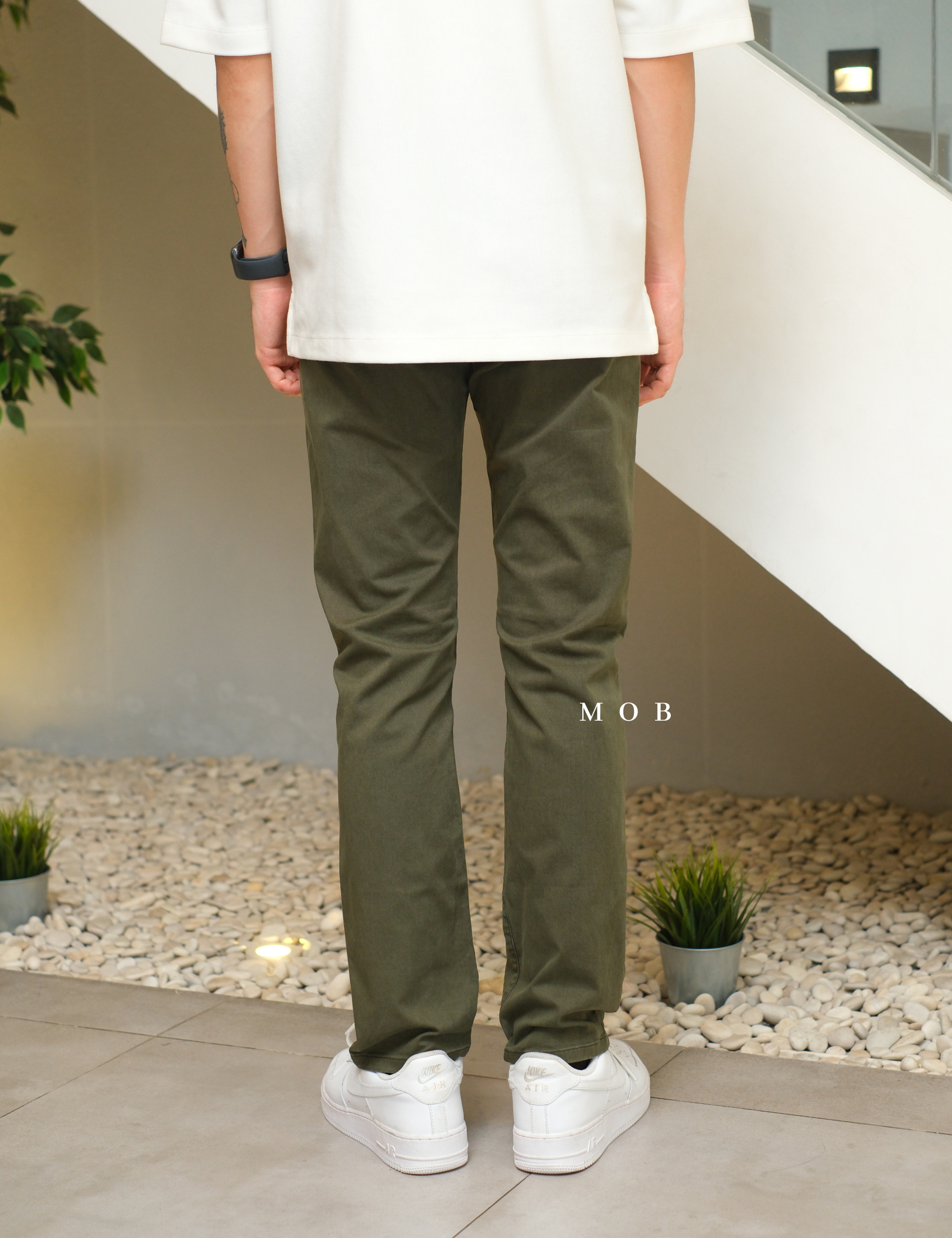 F&TPT03011 365 SLIM FIT Pants Army
