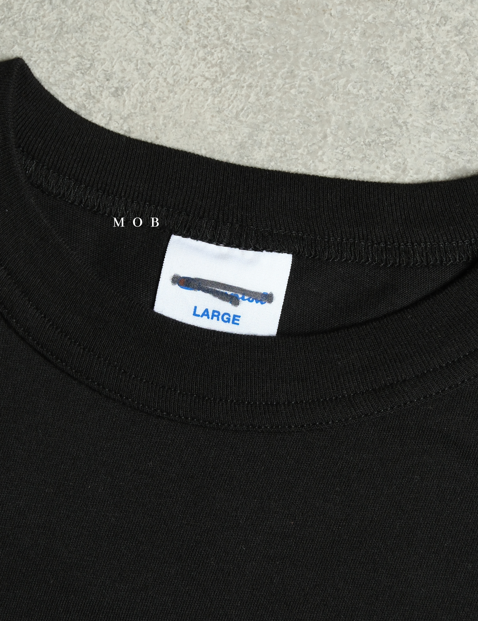 CHMPSST2405A Box Logo SS Tee Black