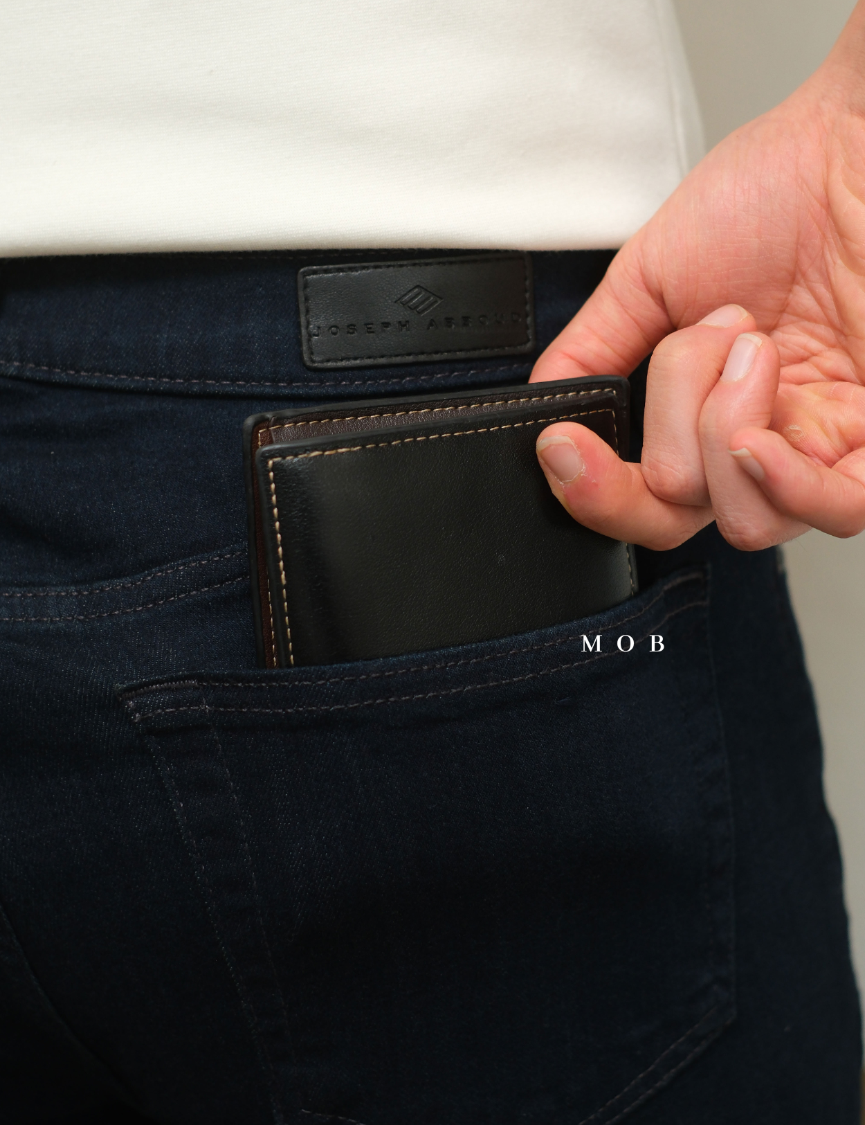 JAPT03002A Slim Fit Luxe Jeans Dark Indigo