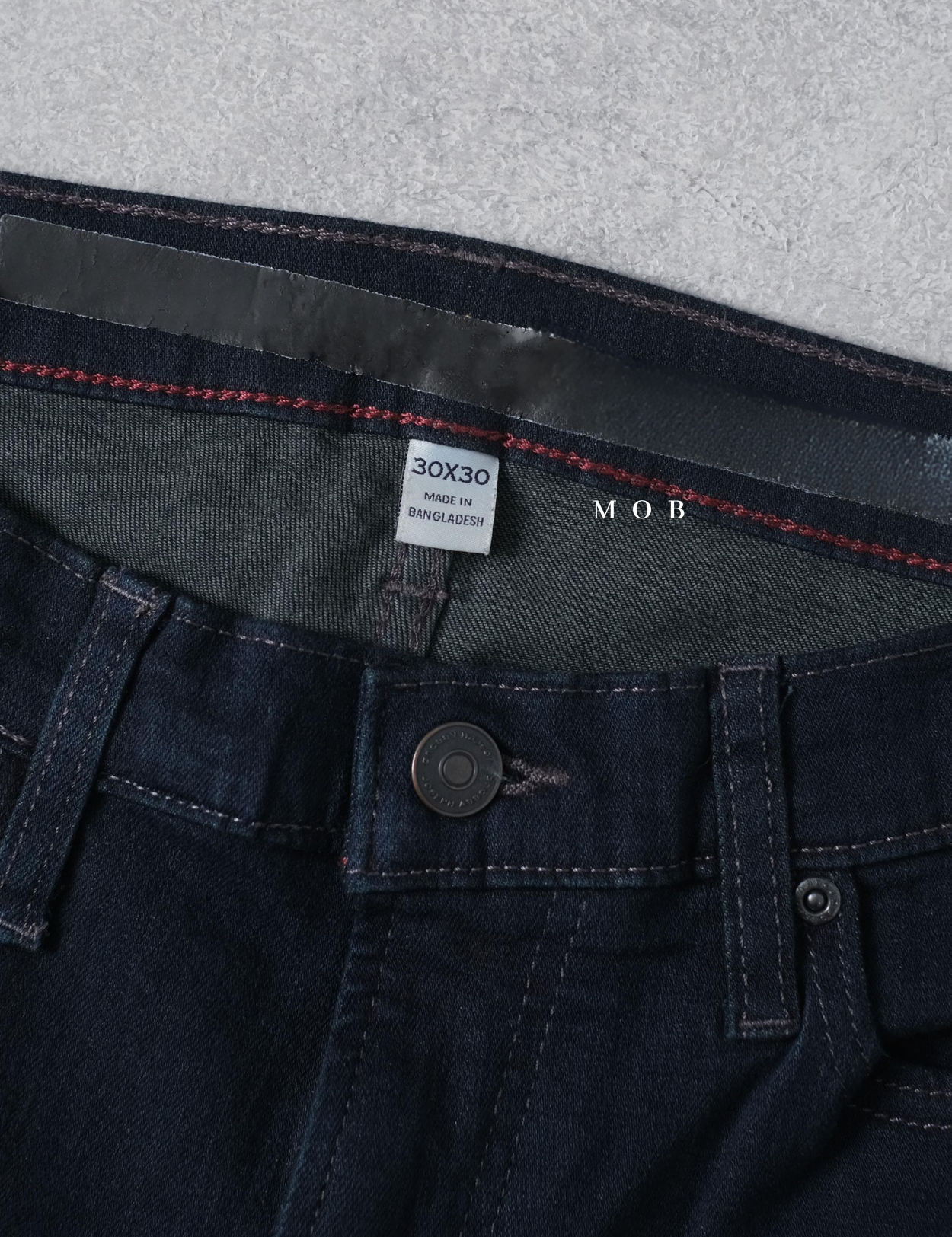 JAPT03002A Slim Fit Luxe Jeans Dark Indigo