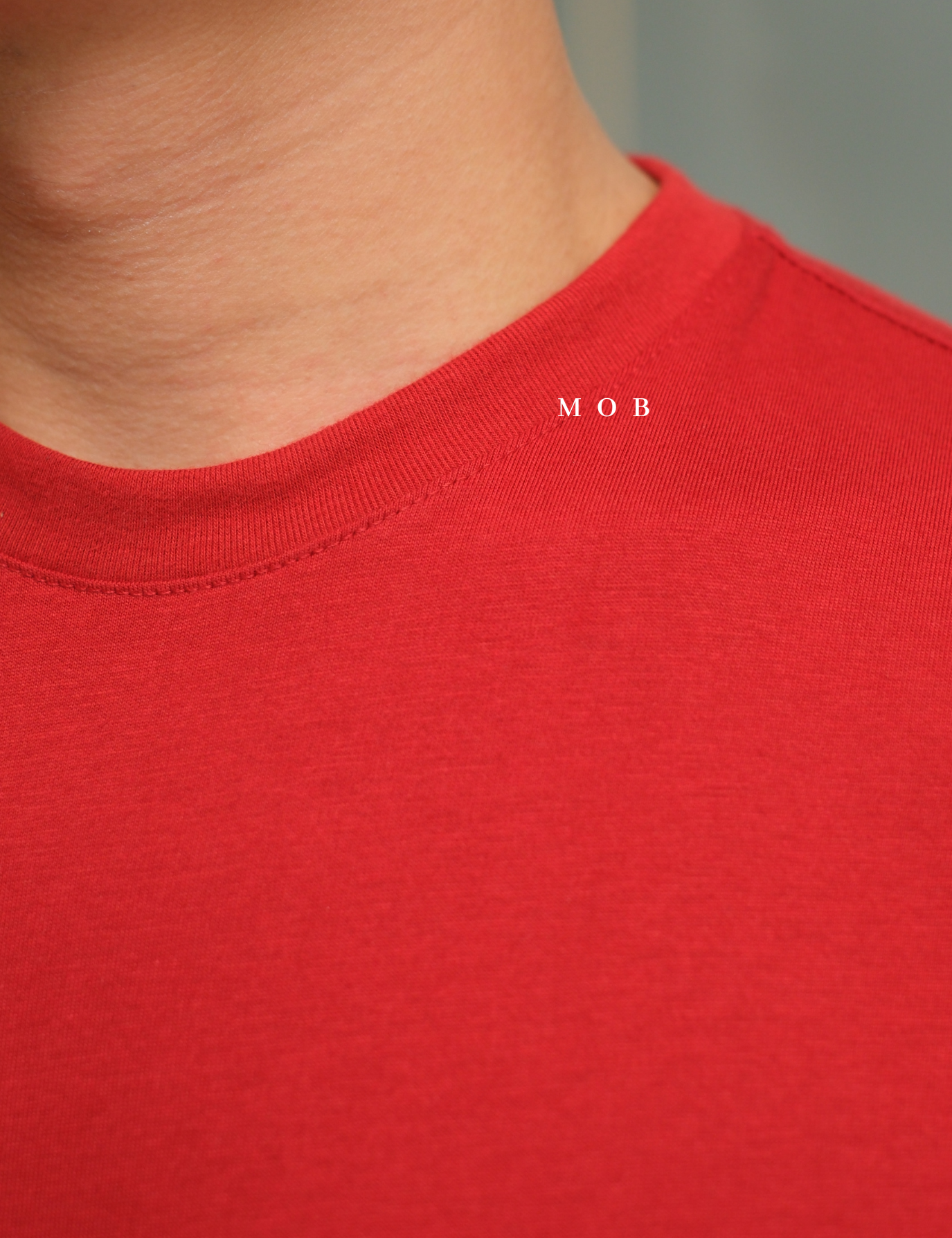 BRSST04002 Premium Wash SS Tee Red