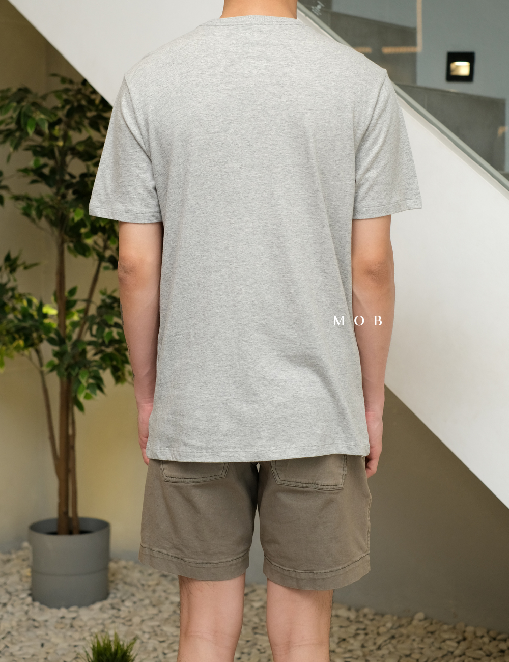GPSST15020B Scratch Athletic Dept 1969 Logo SS Tee Grey