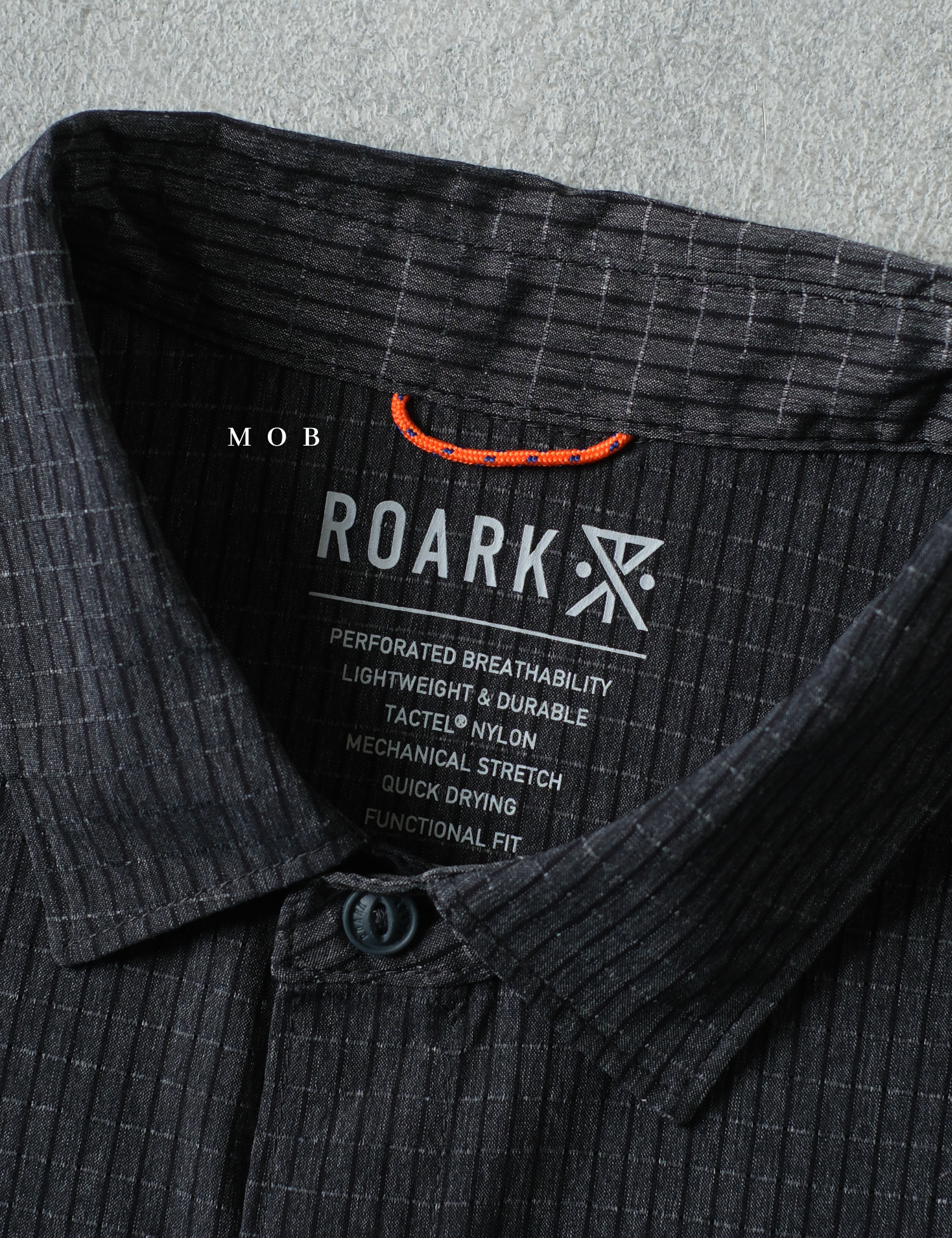 ROASSS01004B Bless Up SS Shirt Dark Grey