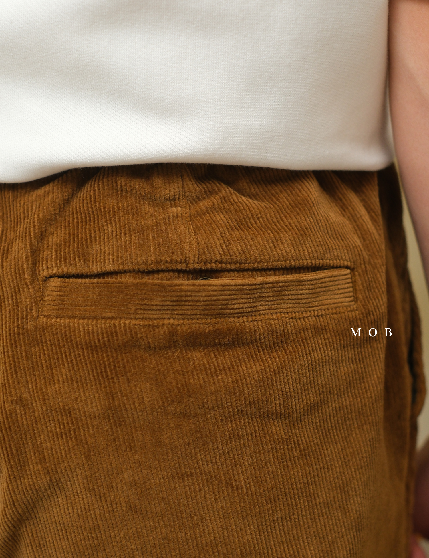 SOJP02001 Regular Corduroy Jogger Pants Brown