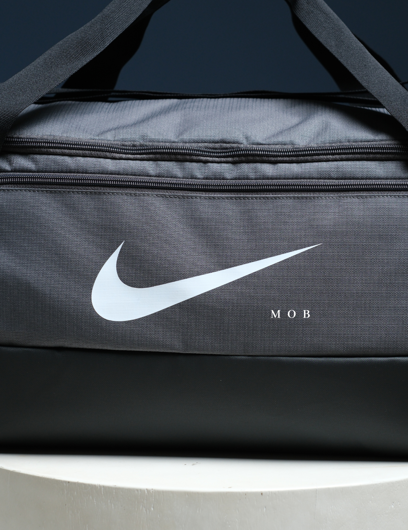 NKBAG03001A Brasilia Duffel Bag Cloud Grey Black (41L)