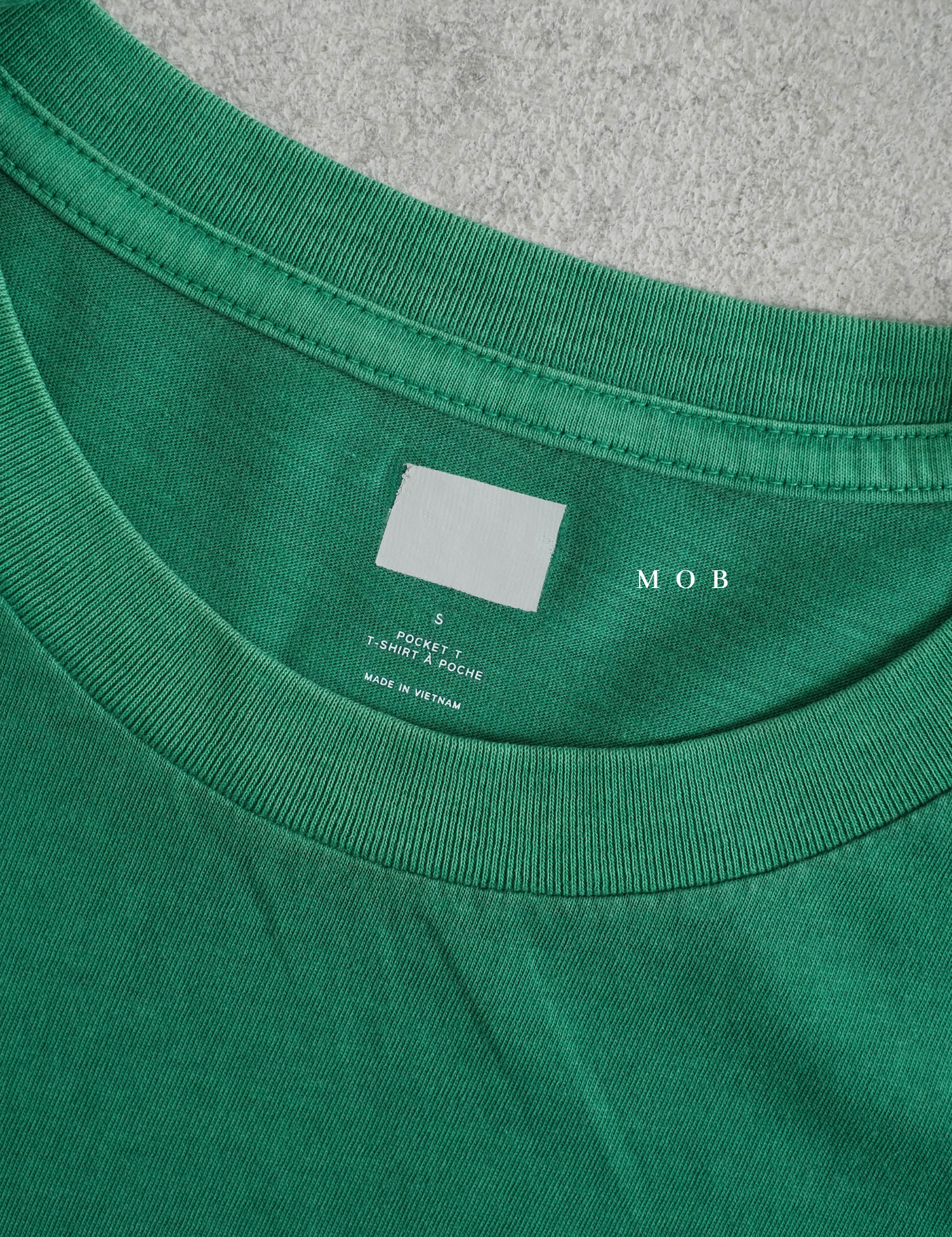 GPSST1001L Basic Pocket Tee Irish Green