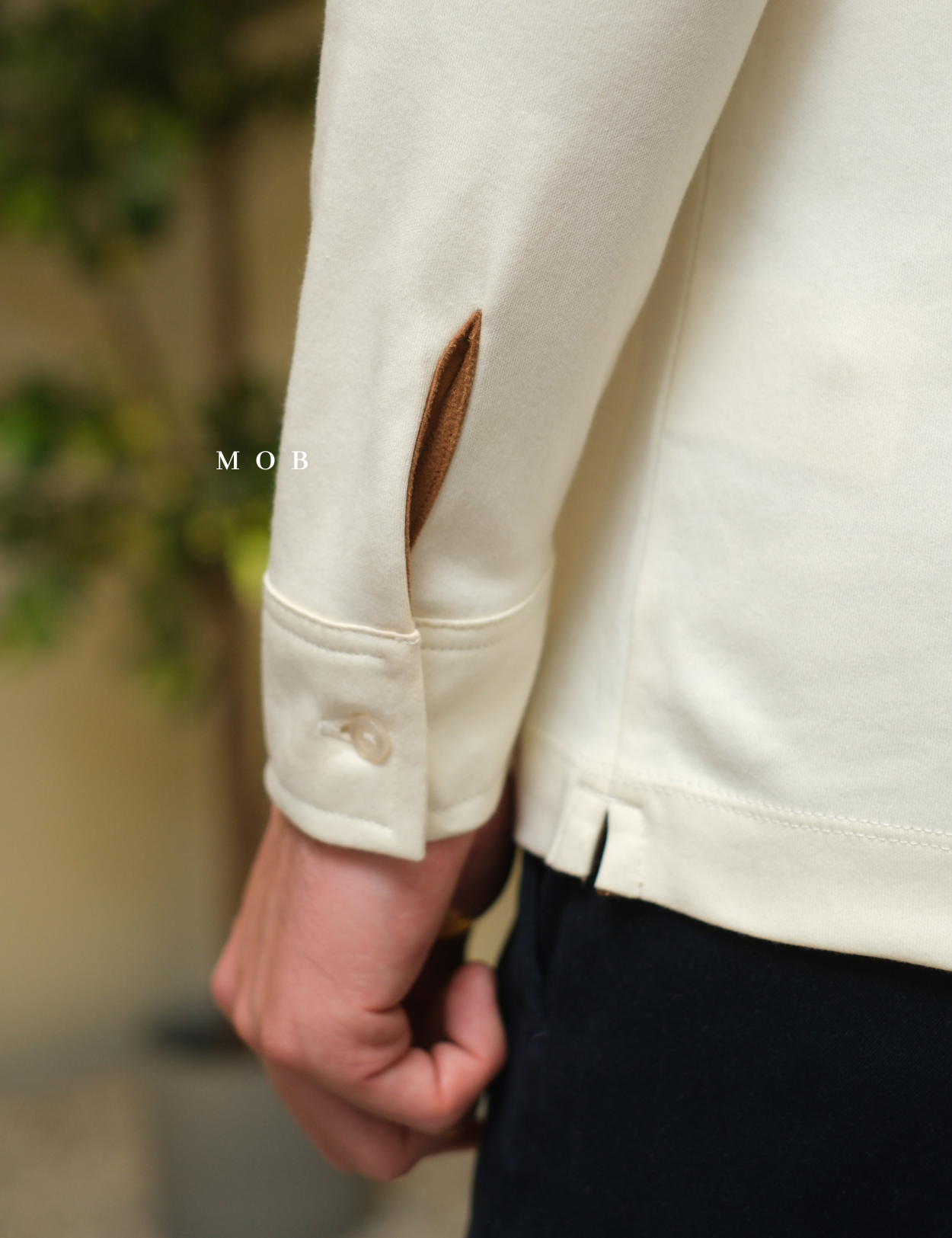 ARK01LSP022 Gentle Polo LS Shirt Cream