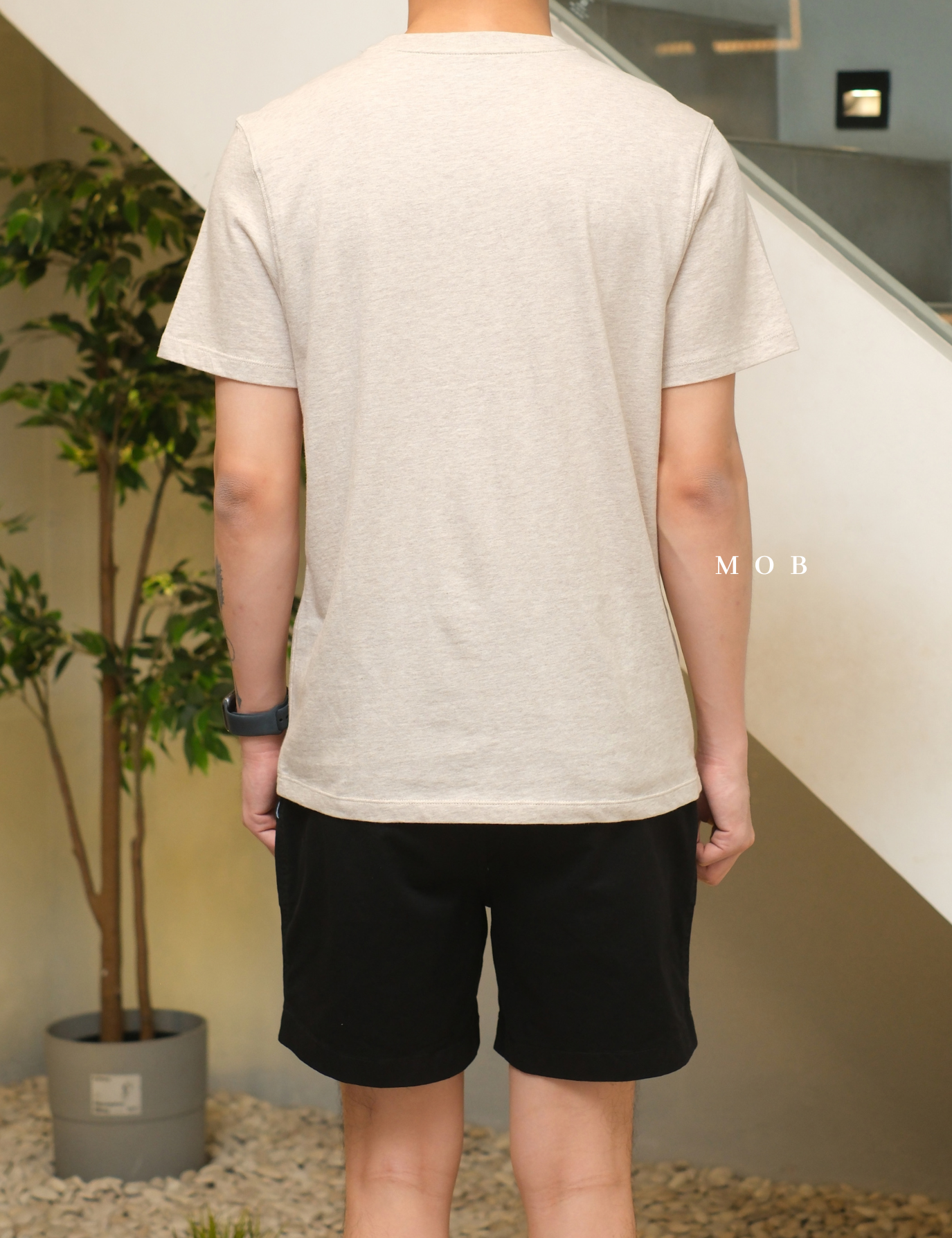 GFW01SST001-004 Every Wear SS Tee Ivory Misty