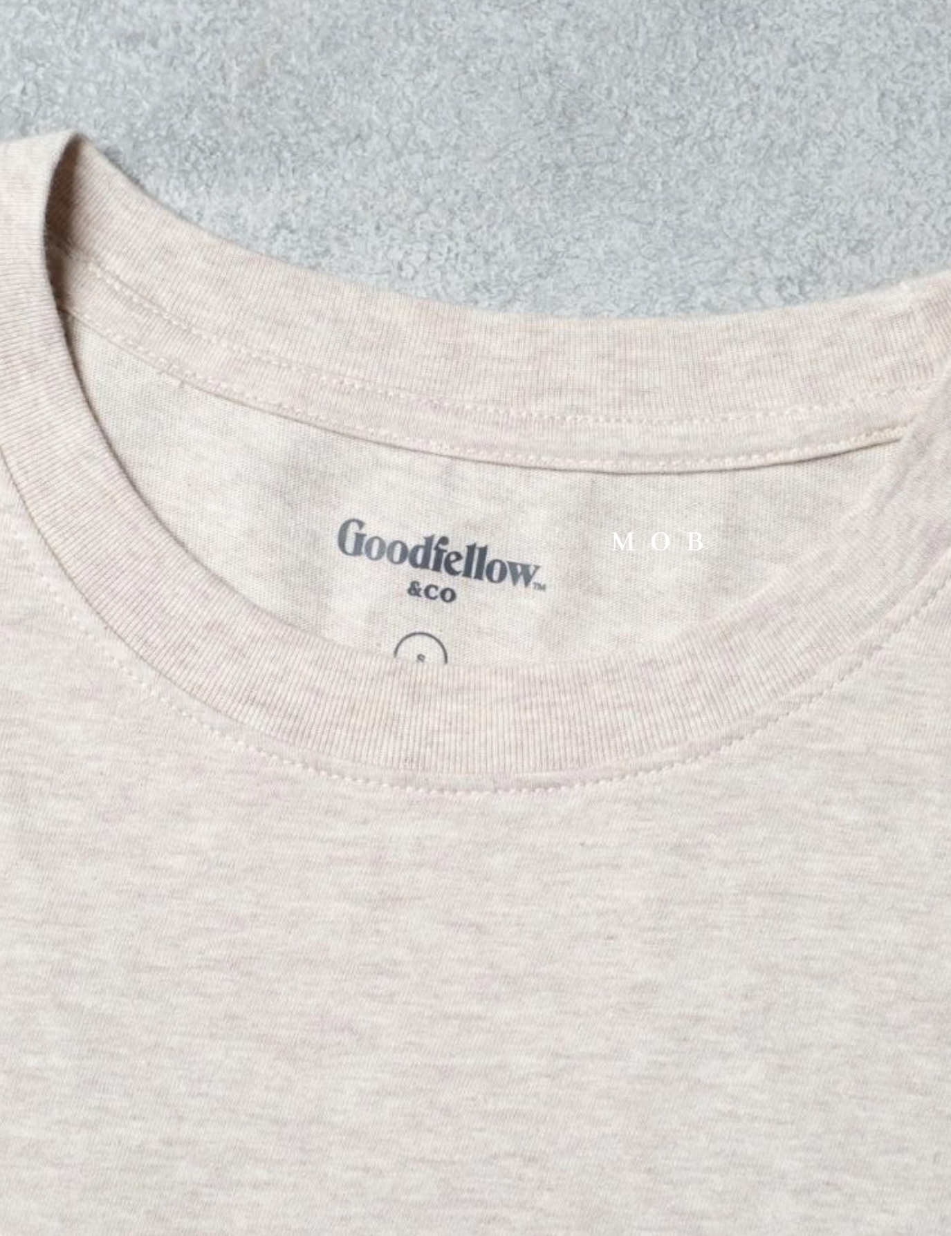 GFW01SST001-004 Every Wear SS Tee Ivory Misty