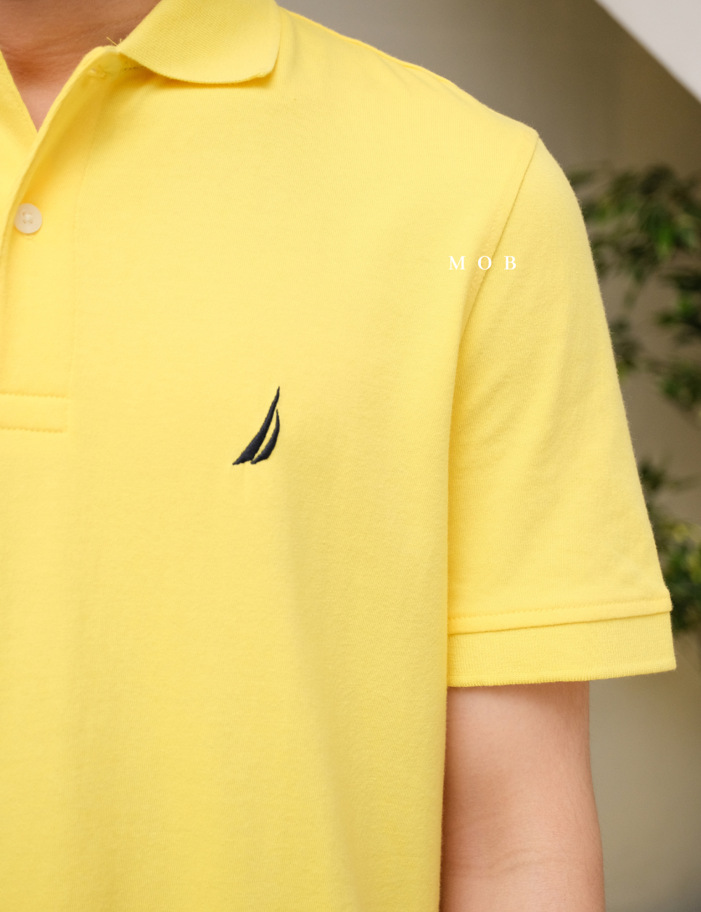 NTPS06005 Basic Soft Cotton Polo Yellow