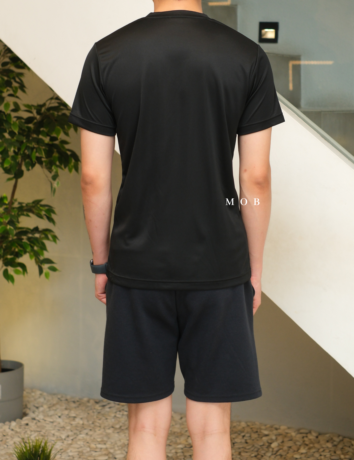 ASSST06005A Small Logo SS Tee Black