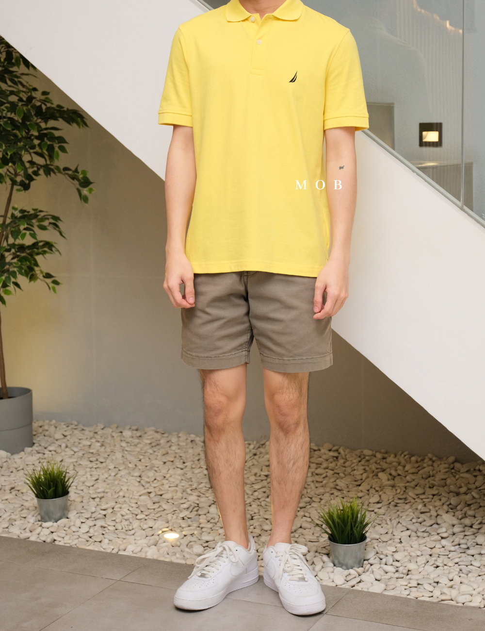 NTPS06005 Basic Soft Cotton Polo Yellow