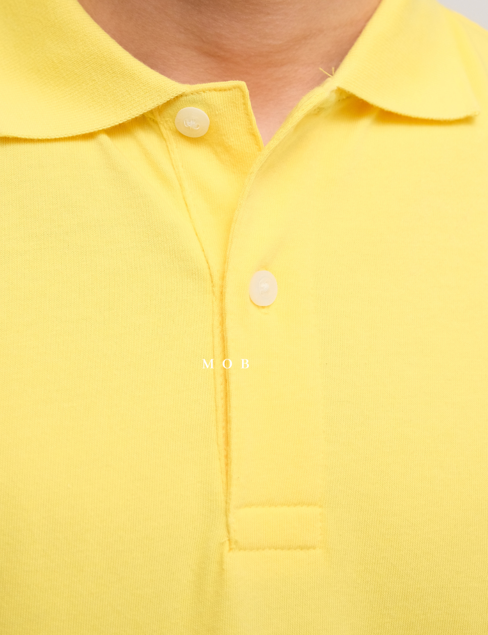 NTPS06005 Basic Soft Cotton Polo Yellow