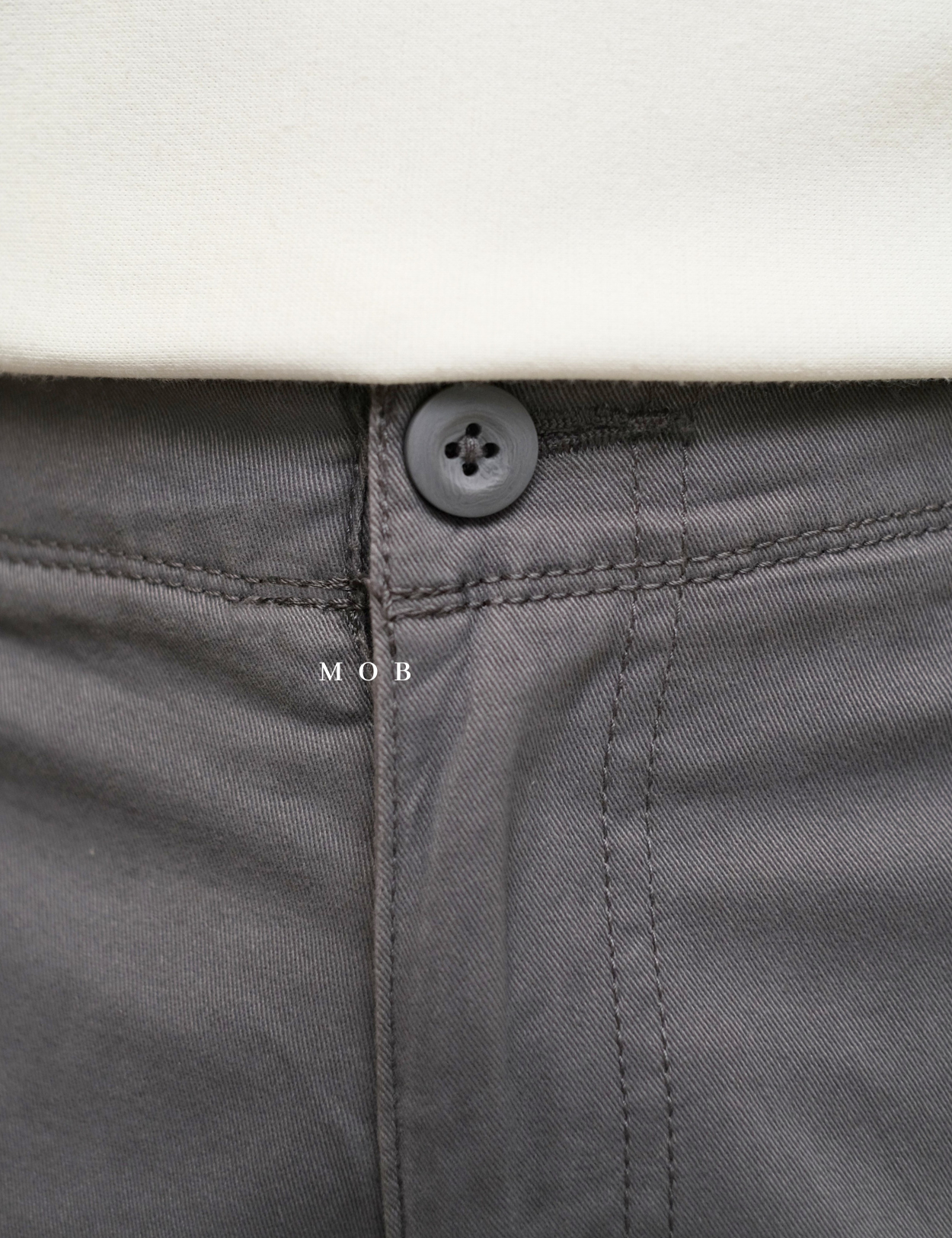 AZEPT05002 Straight Fit Cargo Pants Grey 