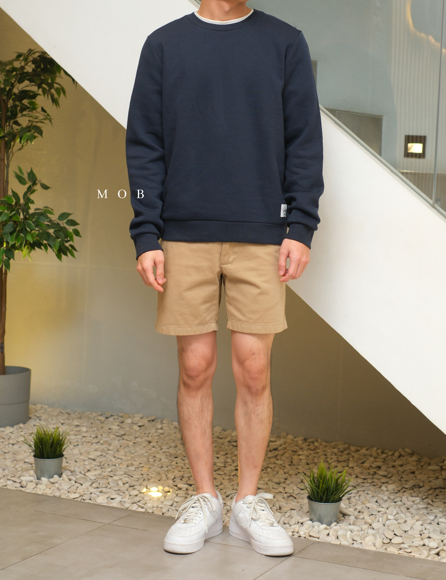 ANDSW01004 Basic SWEATSHIRT Navy