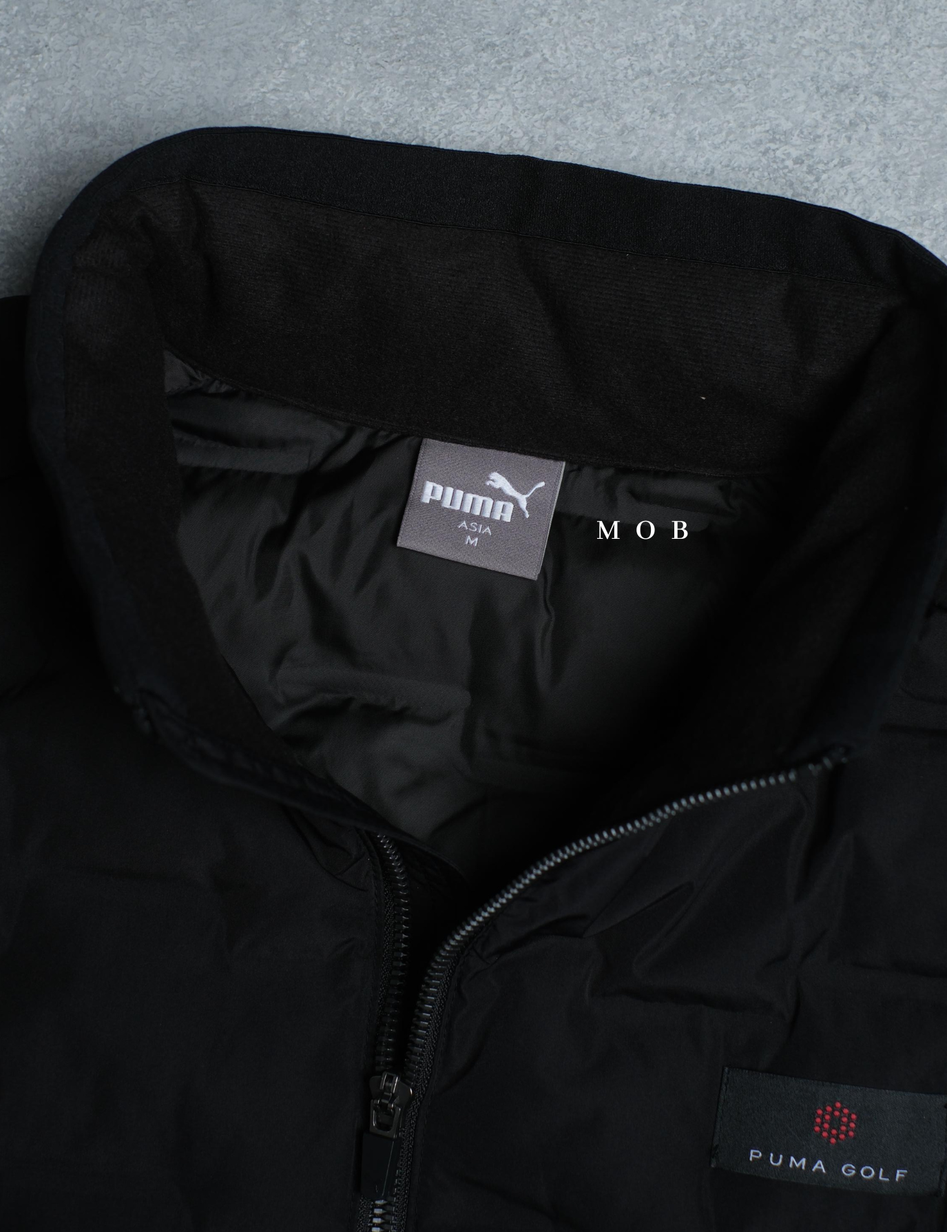 PMJ01001B Puma Tube Padding Jacket Black