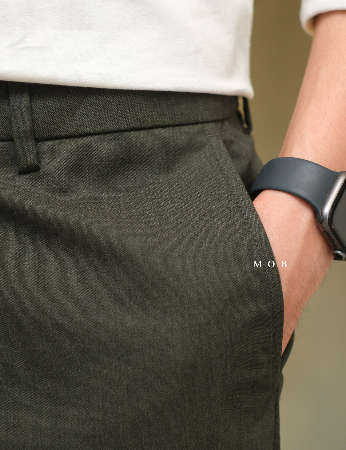 ONPT2805 Athletic Ultimate Chino Pants Olive Misty