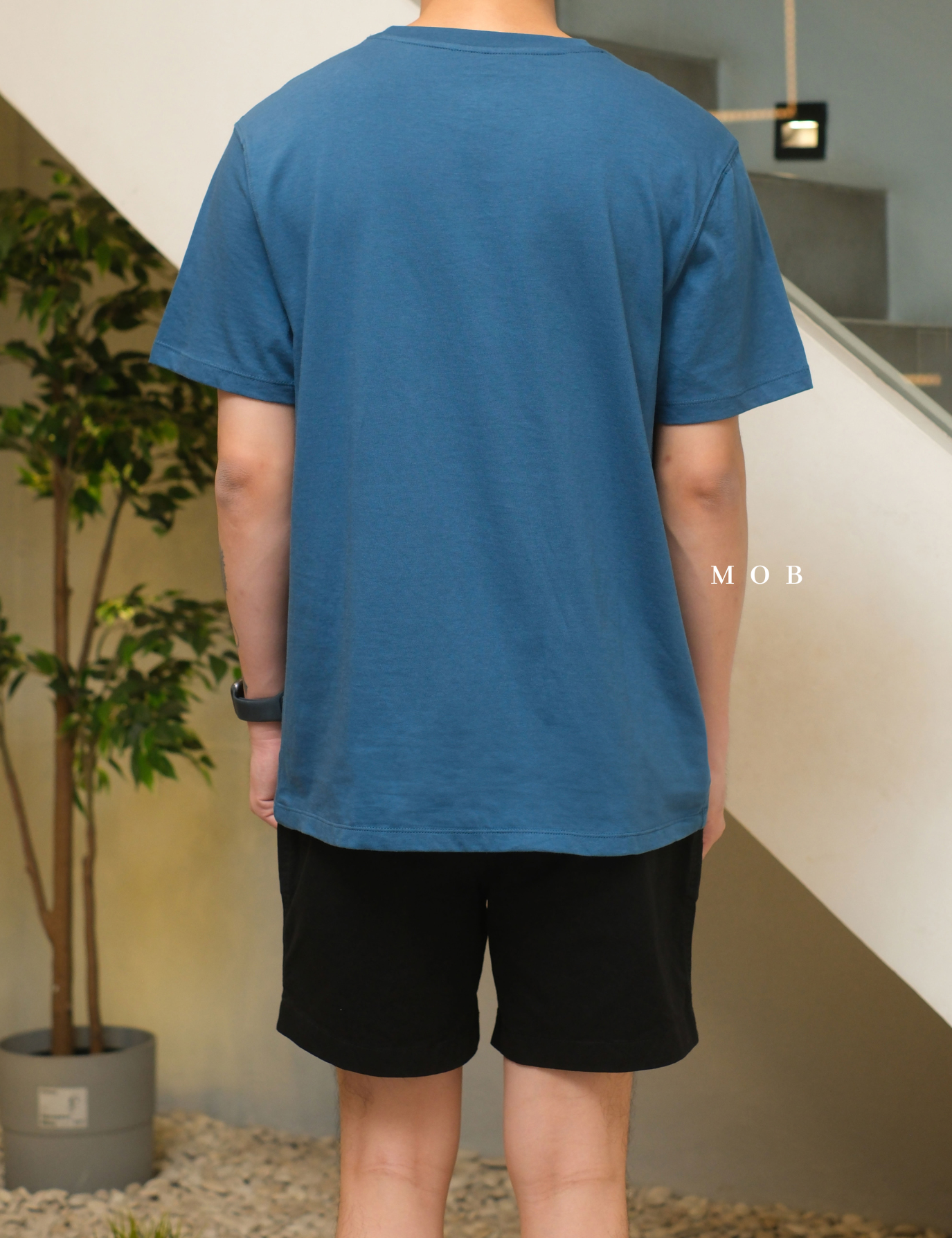 GFW01SST001-005 Every Wear SS Tee Coastal Blue