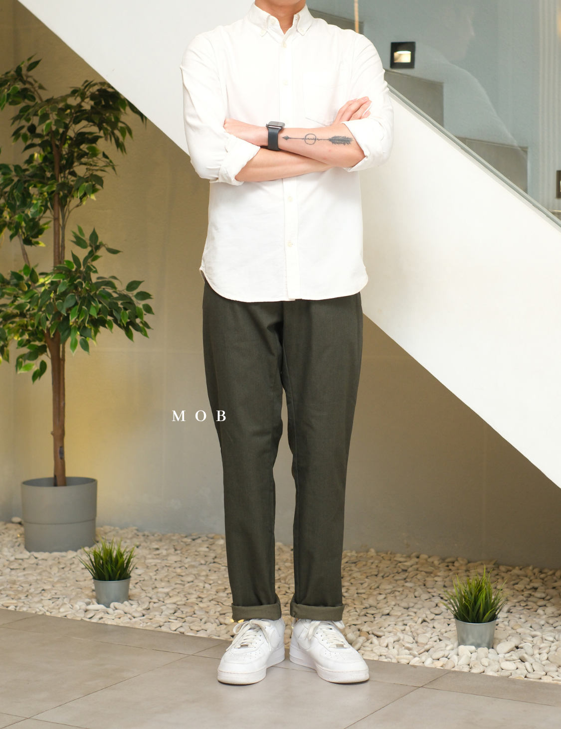 ONPT2805 Athletic Ultimate Chino Pants Olive Misty