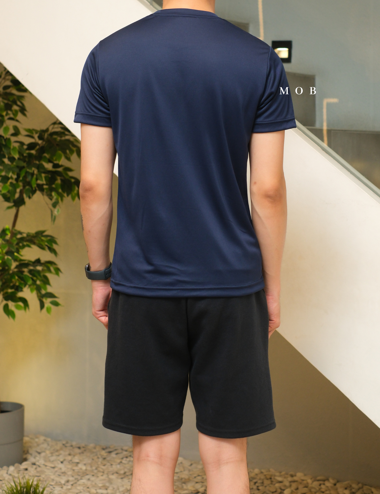 ASSST06005B Small Logo SS Tee Navy