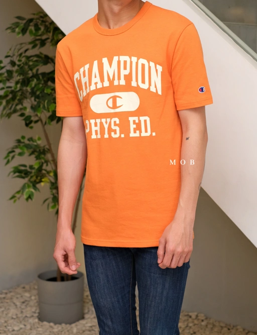 Image of CHMPSST2016D Heritage Phys Ed SS Tee Tiger Orange