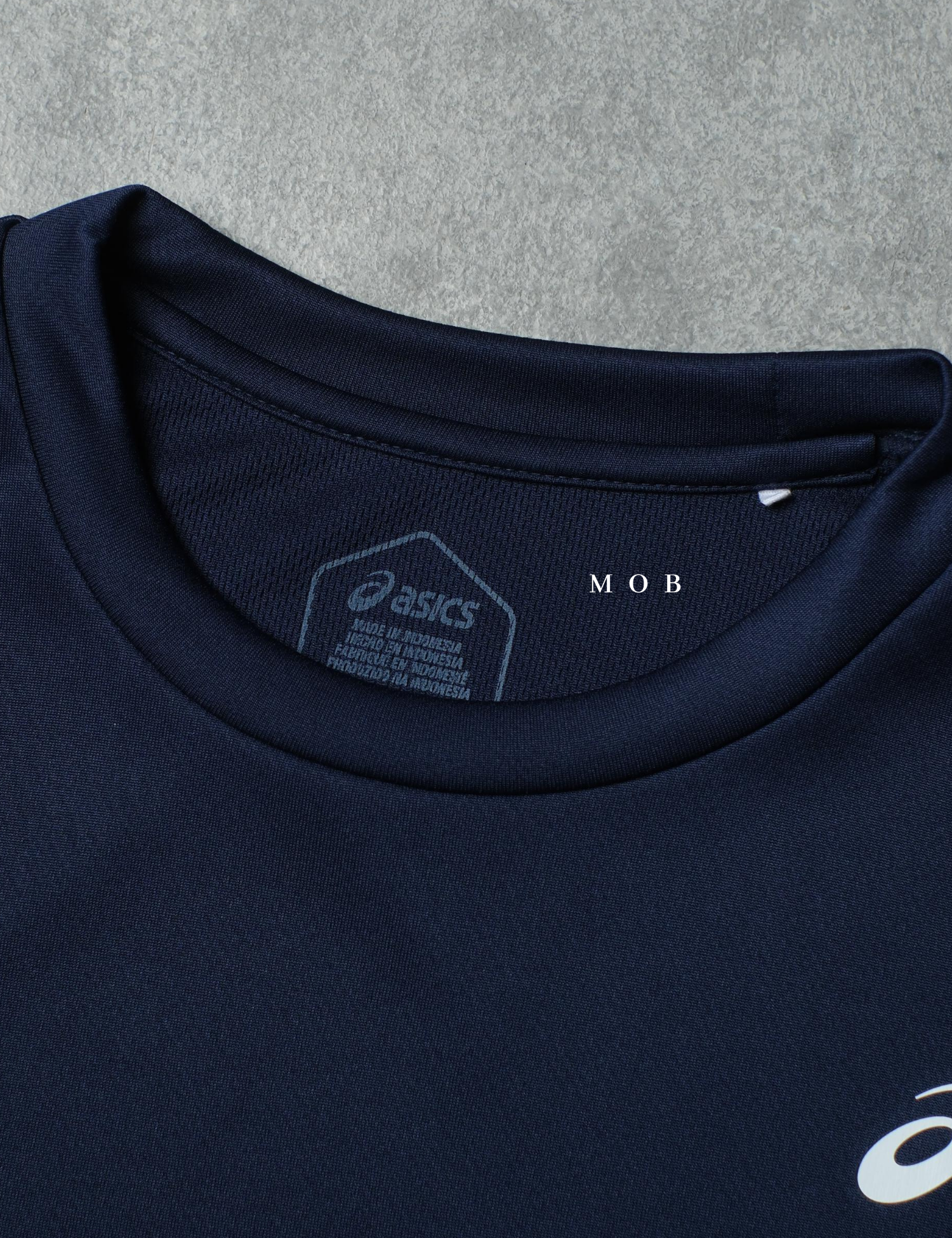 ASSST06005B Small Logo SS Tee Navy