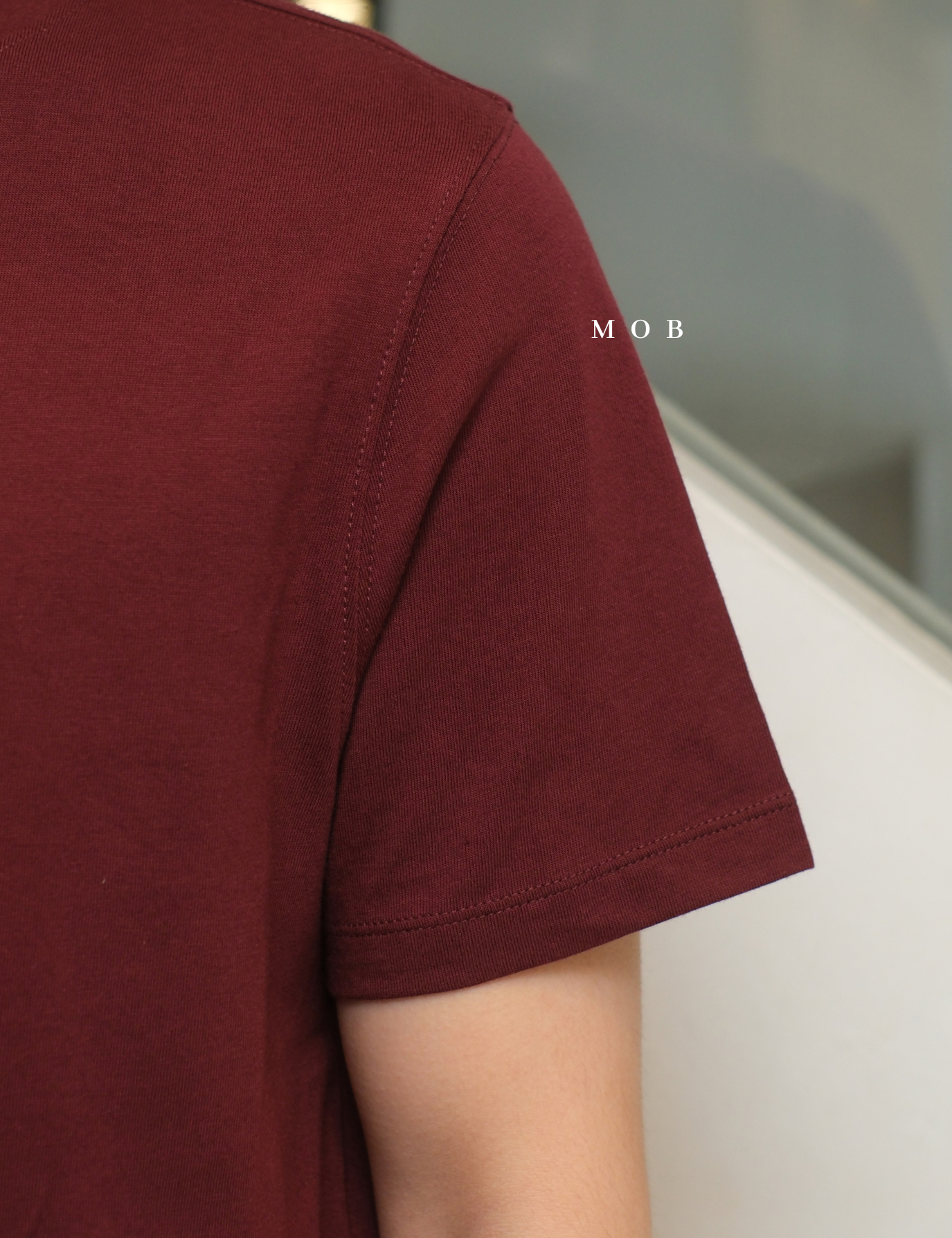 GFW01SST001-006 Every Wear SS Tee Maroon