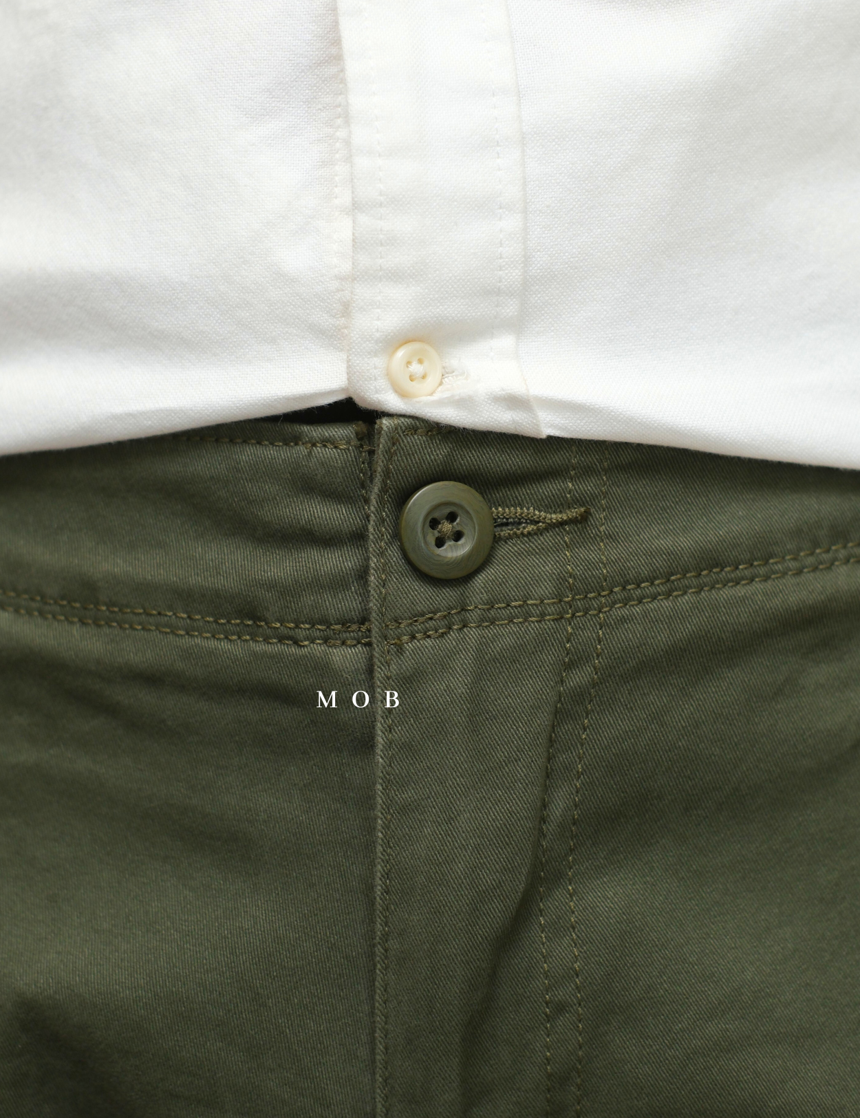AZEPT05003 Straight Fit Cargo Pants Olive