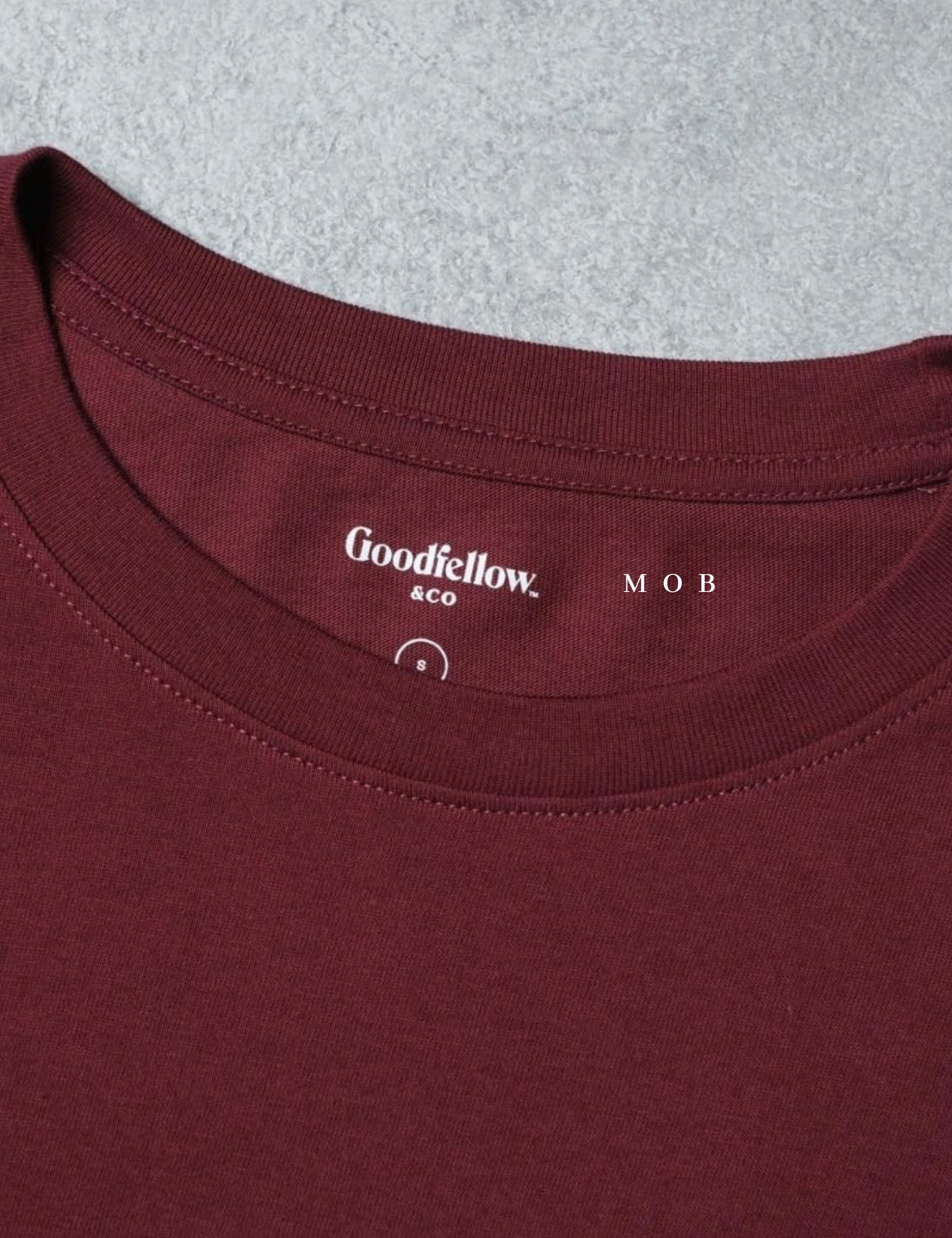 GFW01SST001-006 Every Wear SS Tee Maroon